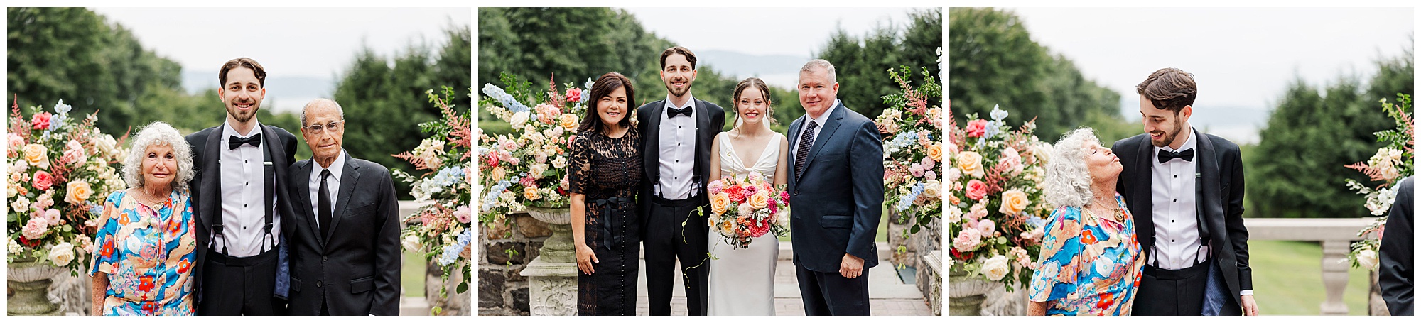 Modern wedding at tappan hill mansion