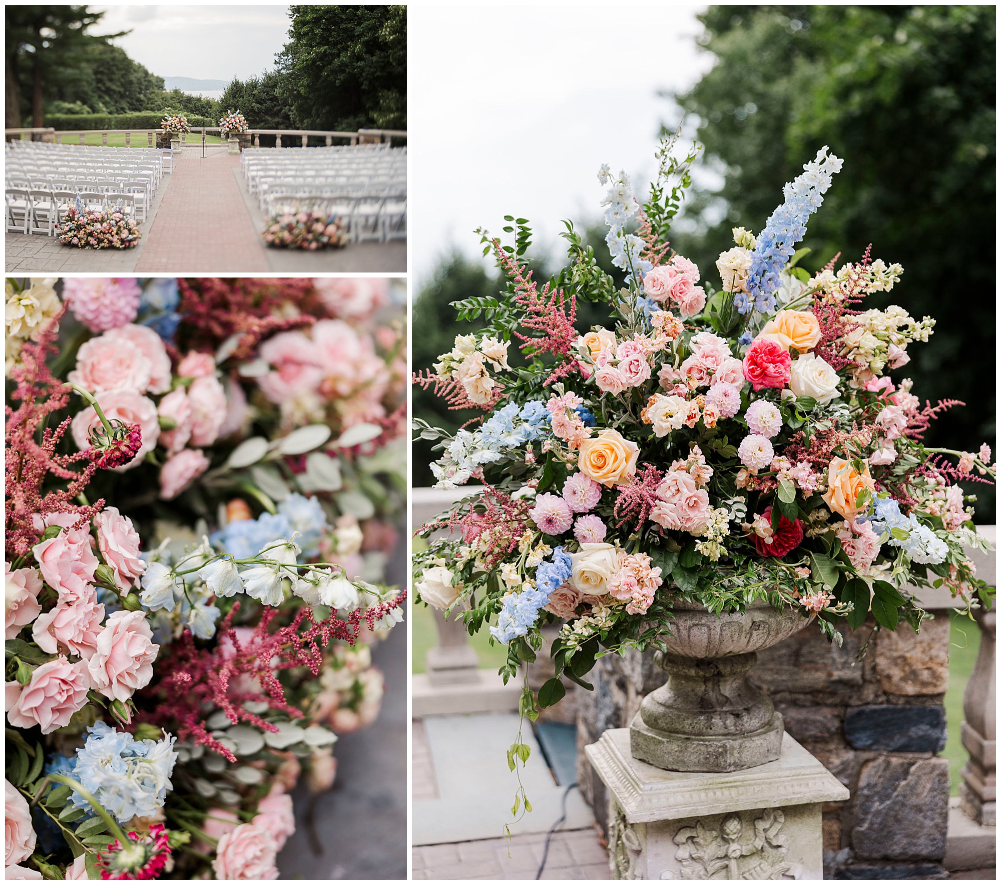 Sensational wedding at tappan hill mansion