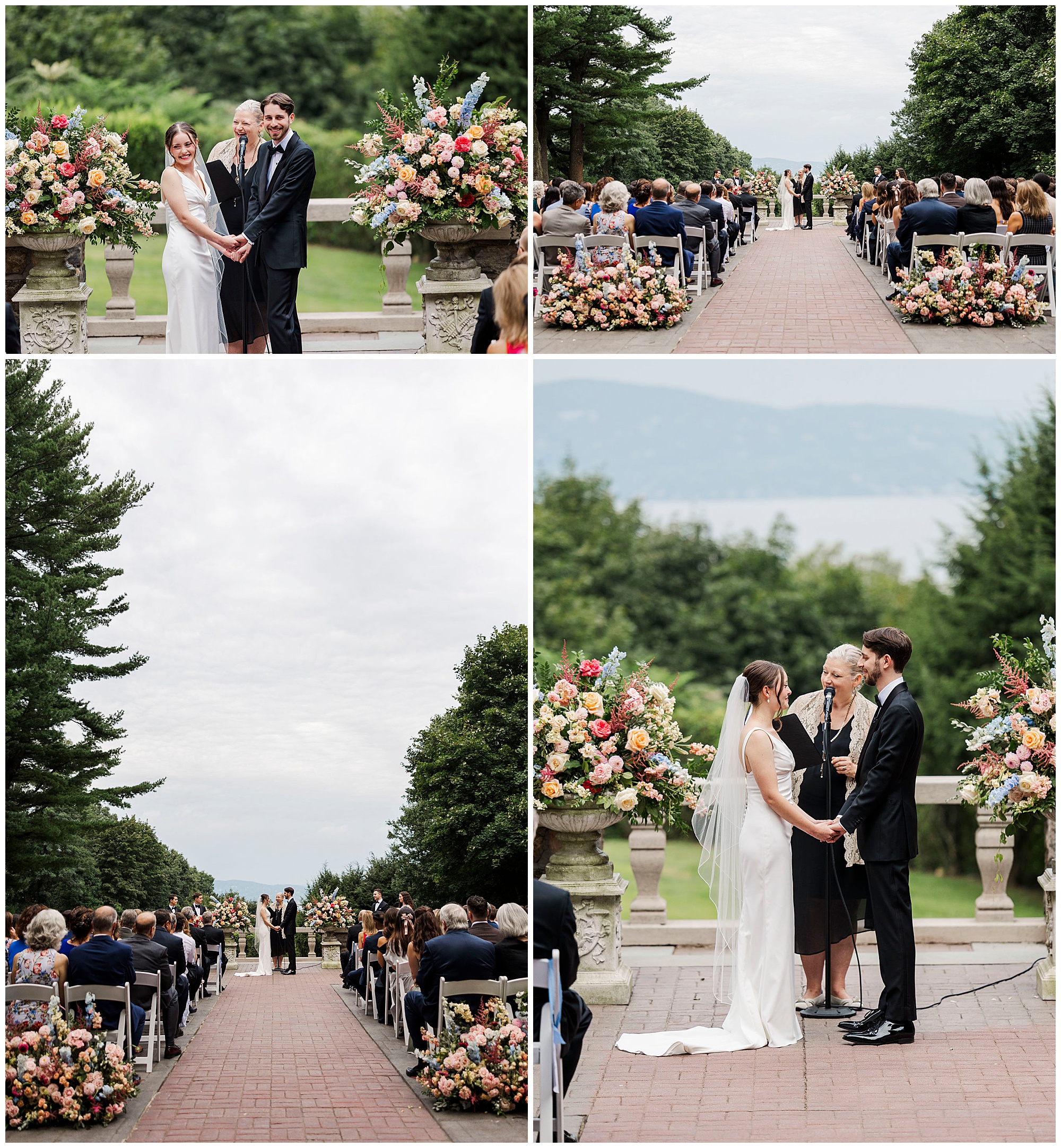 Cheerful wedding at tappan hill mansion