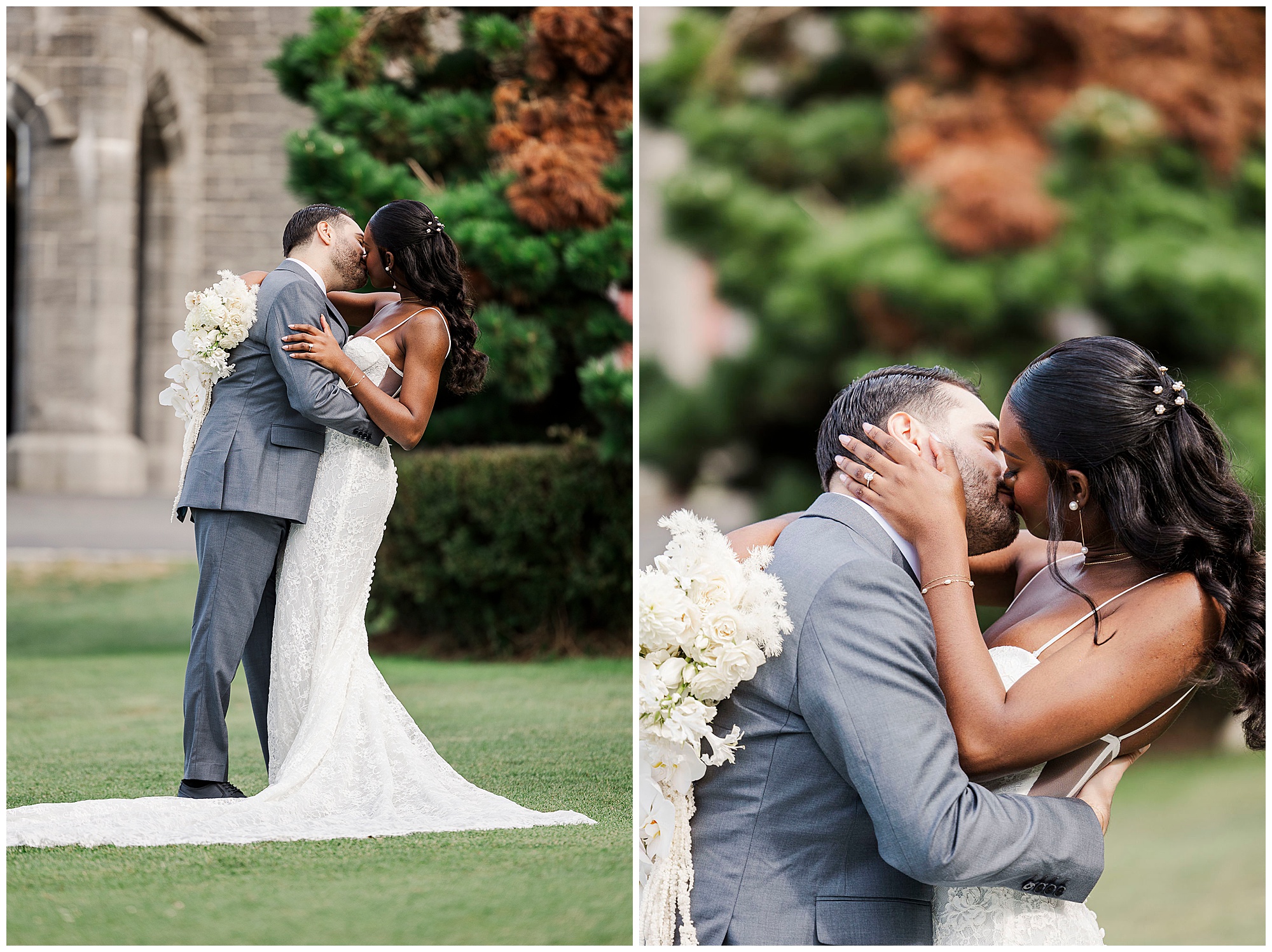 Fun whitby castle wedding in late summer