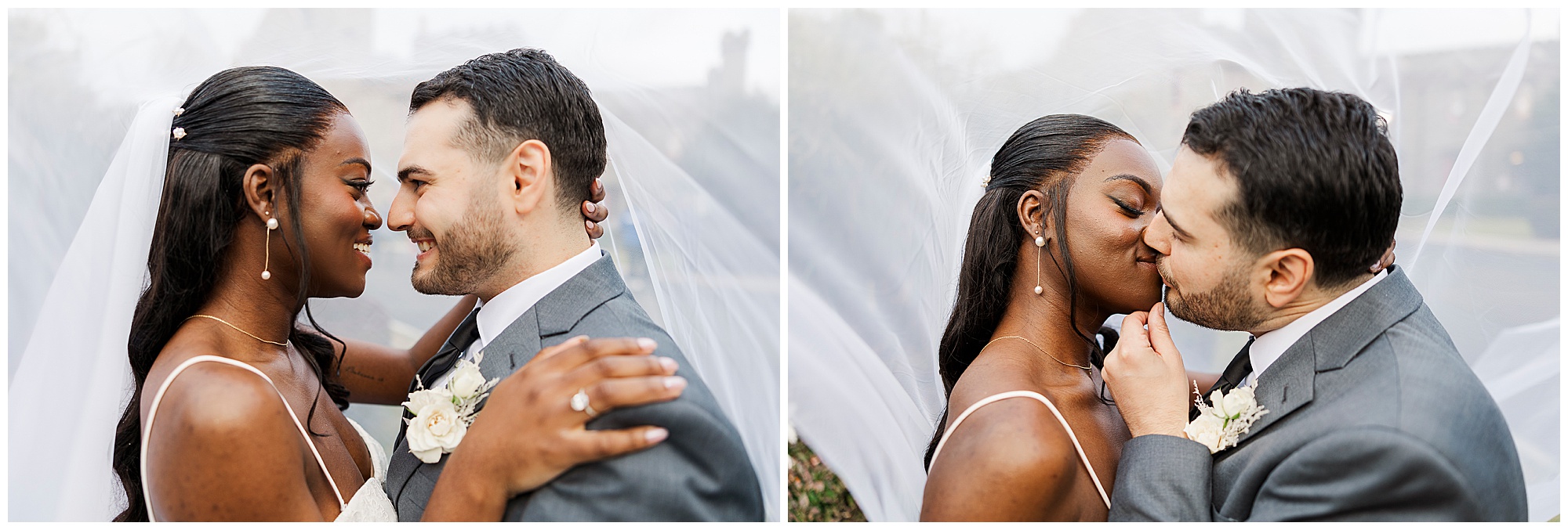 Romantic whitby castle wedding in late summer