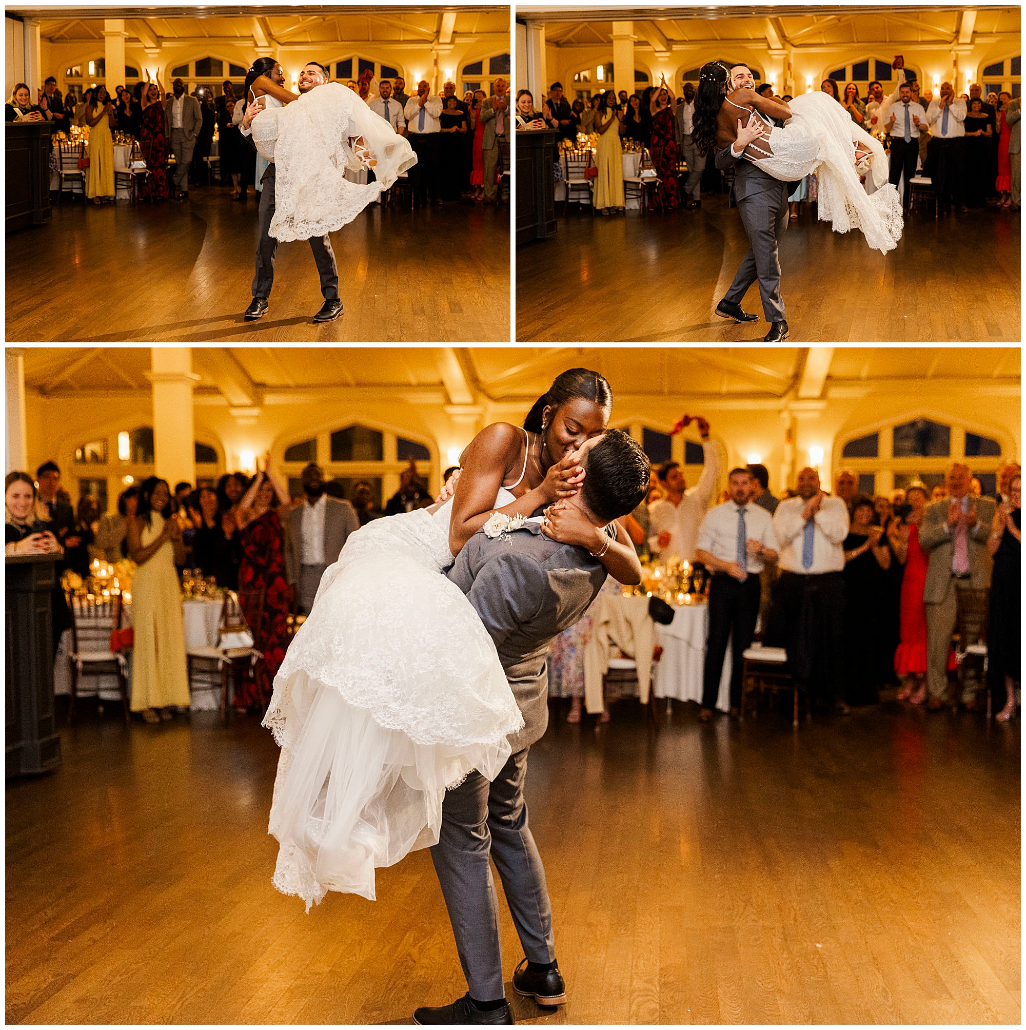 Joyful whitby castle wedding in late summer