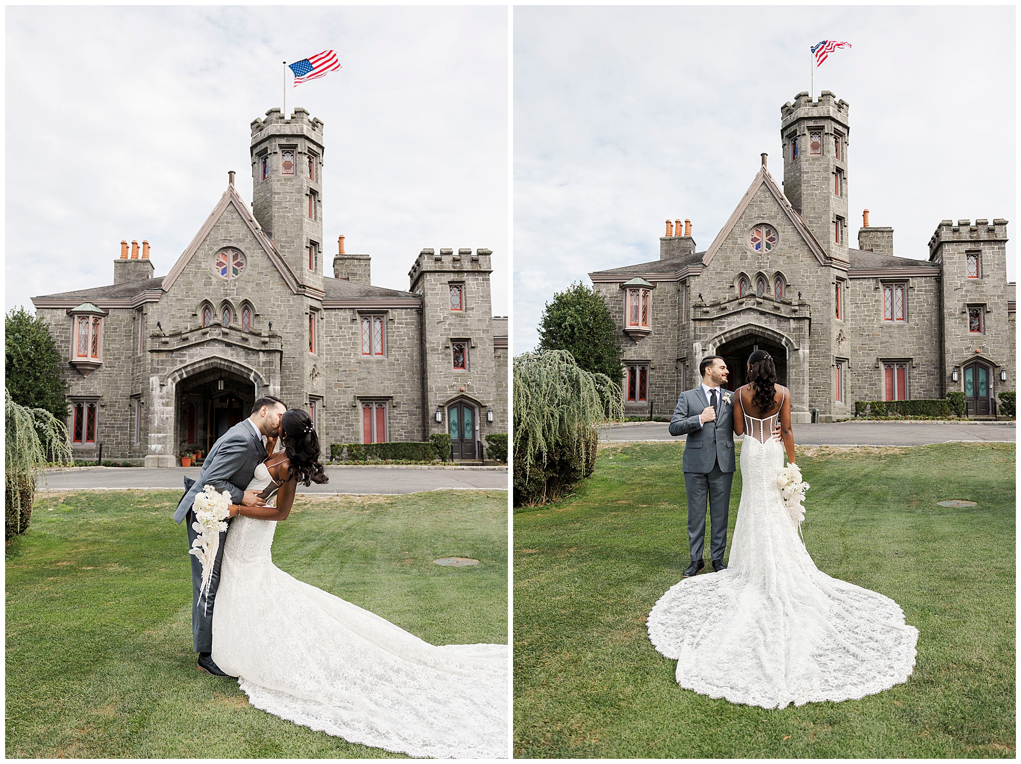 Sentimental whitby castle wedding in late summer