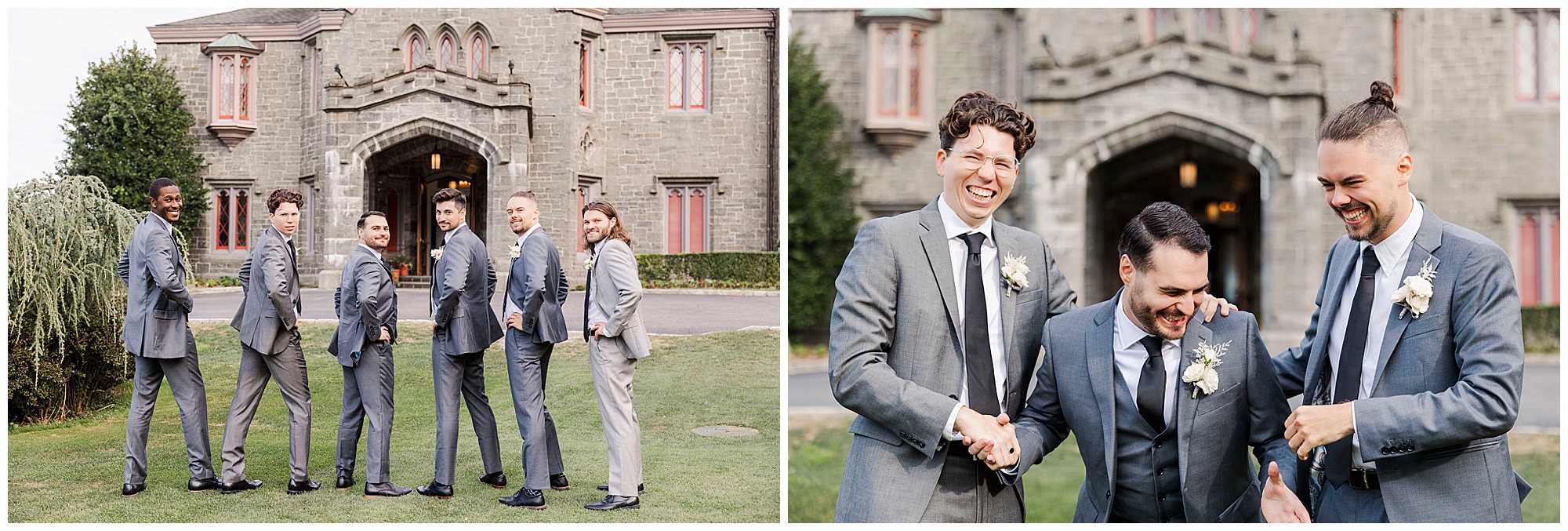 Sweet whitby castle wedding in late summer