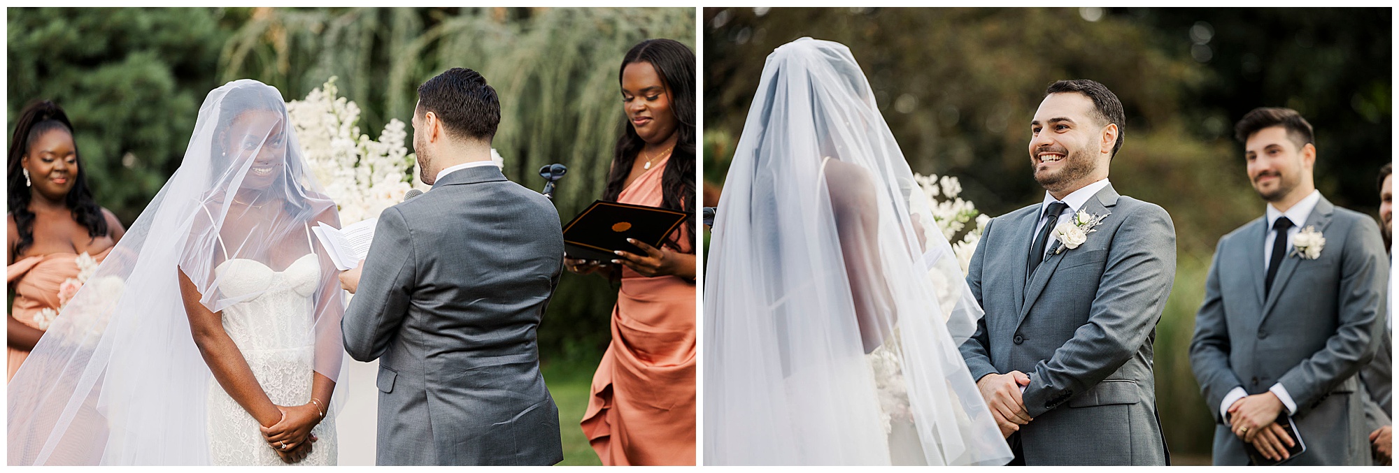 Amazing whitby castle wedding in late summer