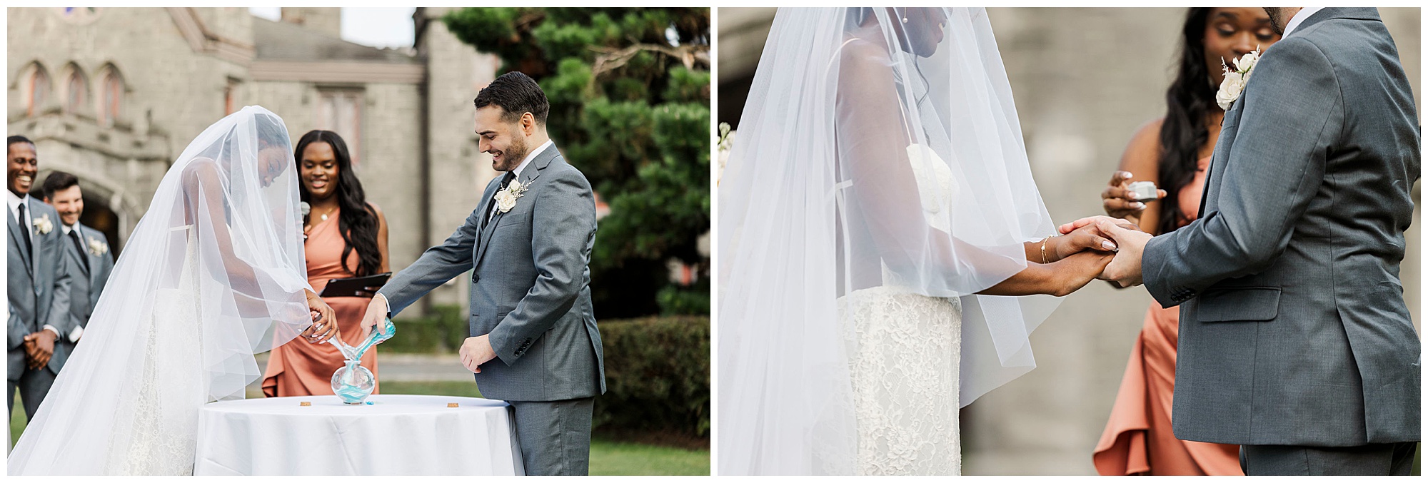 Dazzling whitby castle wedding in late summer