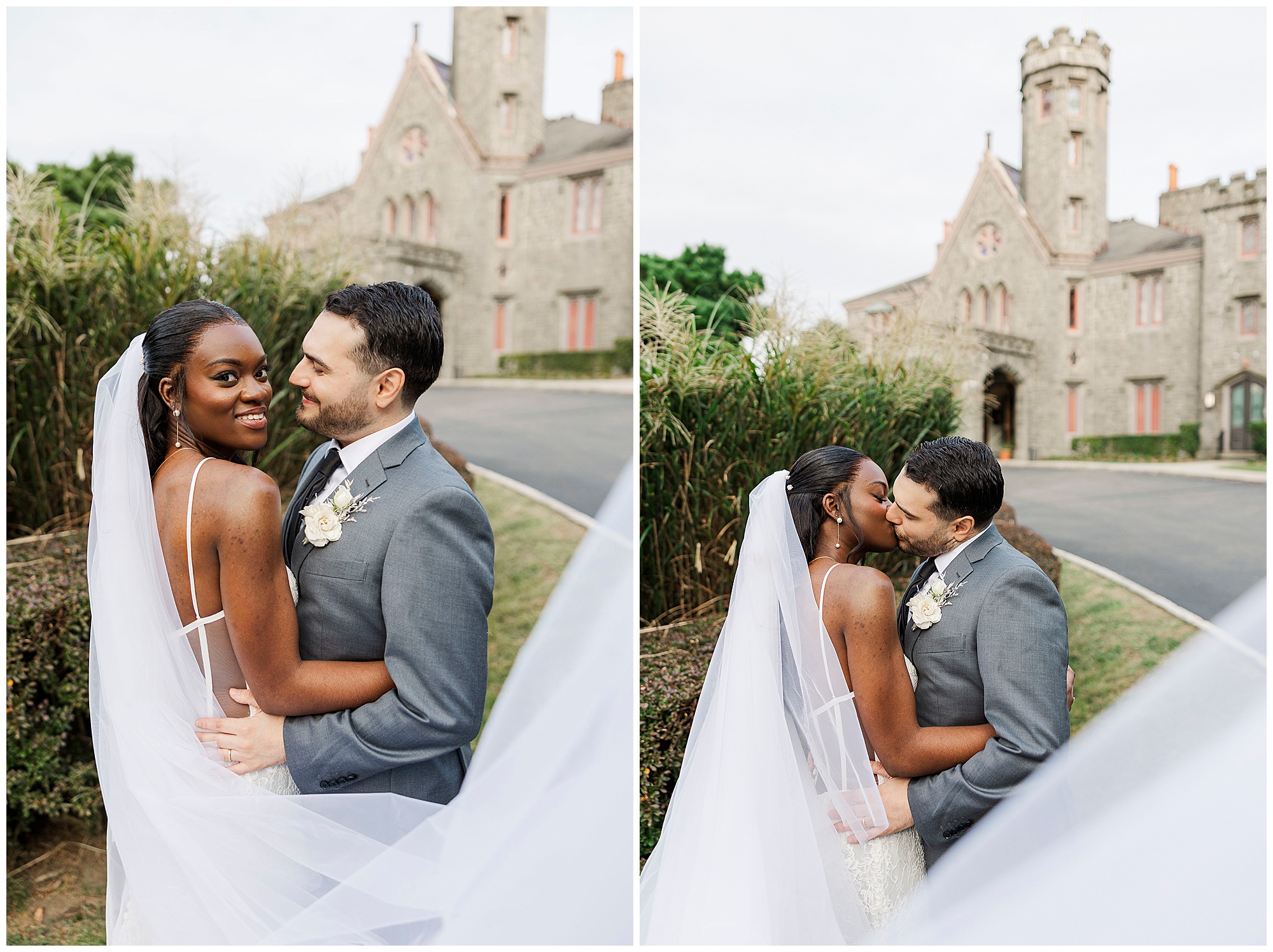 Radiant whitby castle wedding in late summer