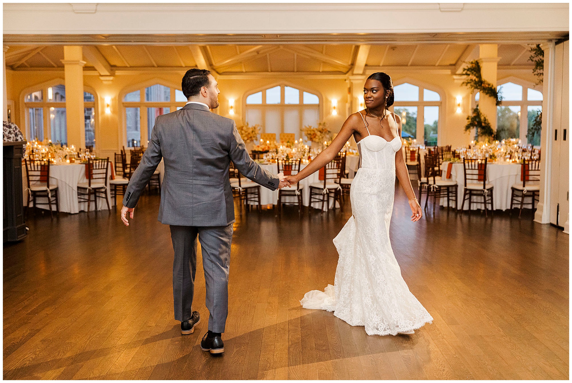 Perfect whitby castle wedding in late summer