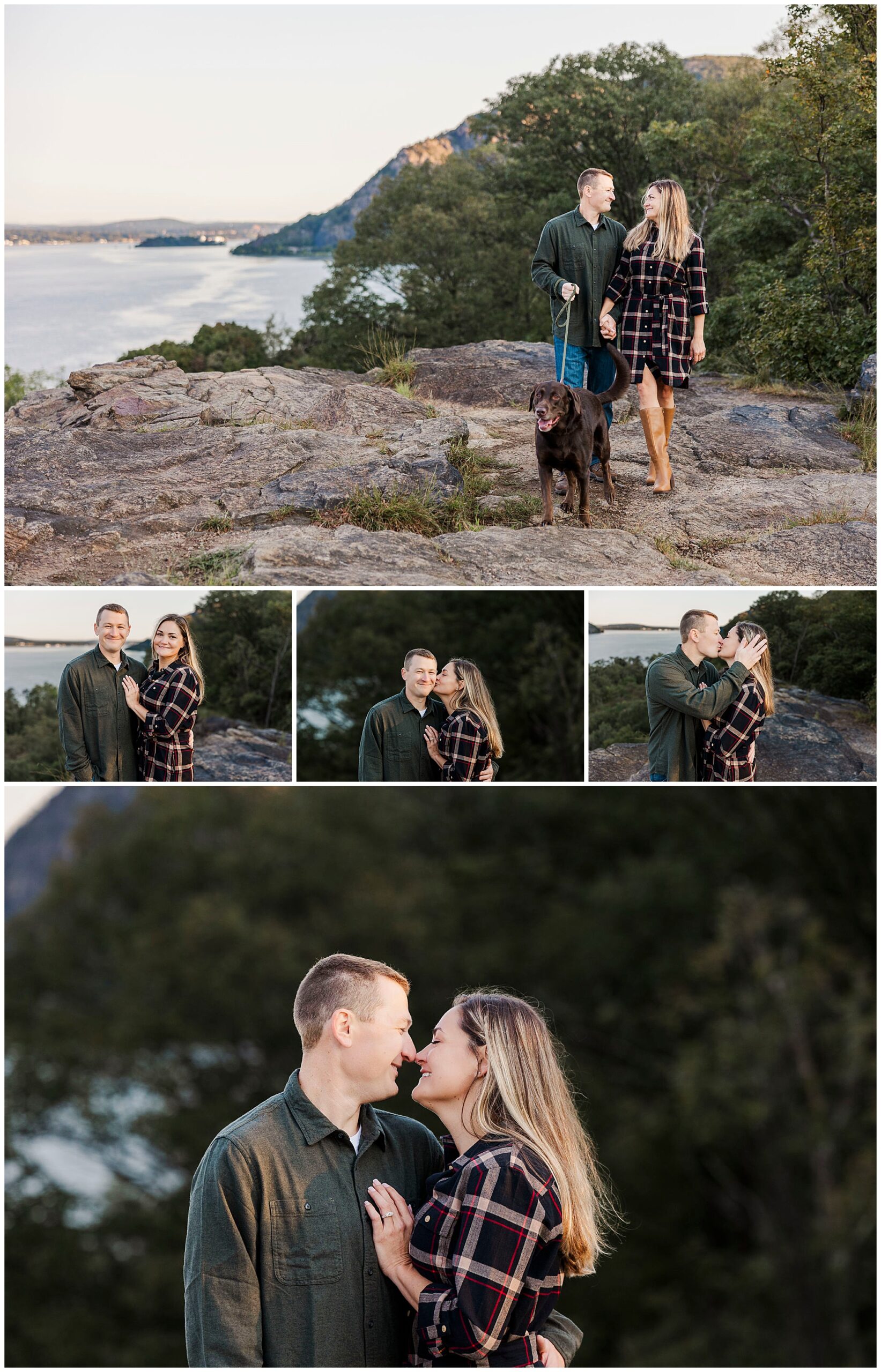 Amazing cold spring engagement photos