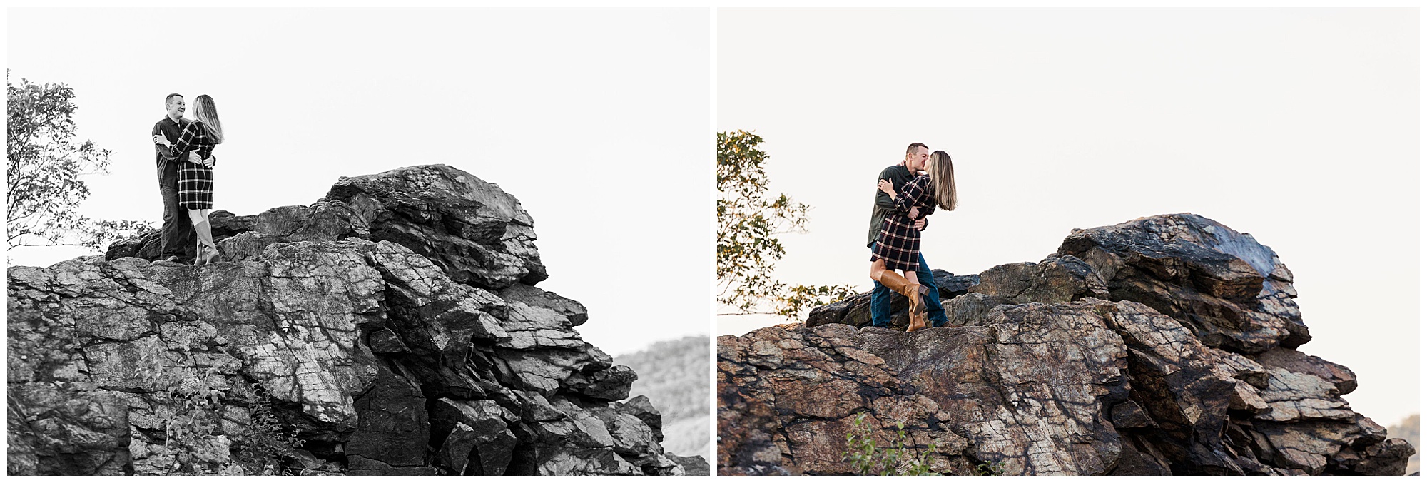 Jaw-Dropping cold spring engagement photos