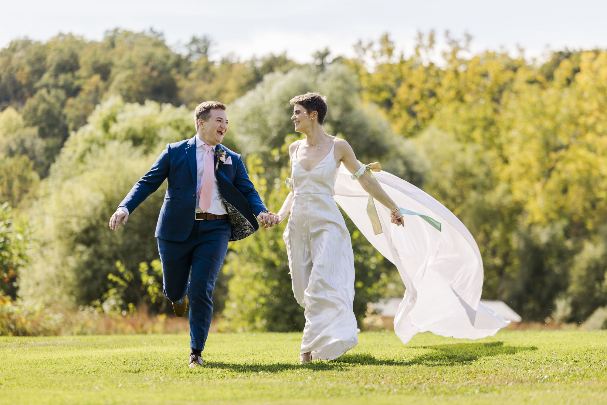 Chic owl's hoot barn wedding