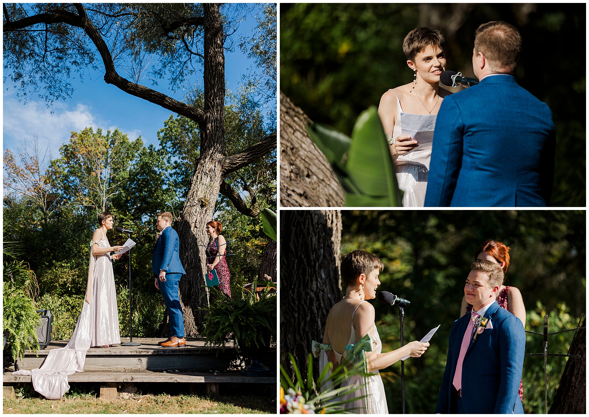 Unique catskills wedding at owl\'s hoot barn