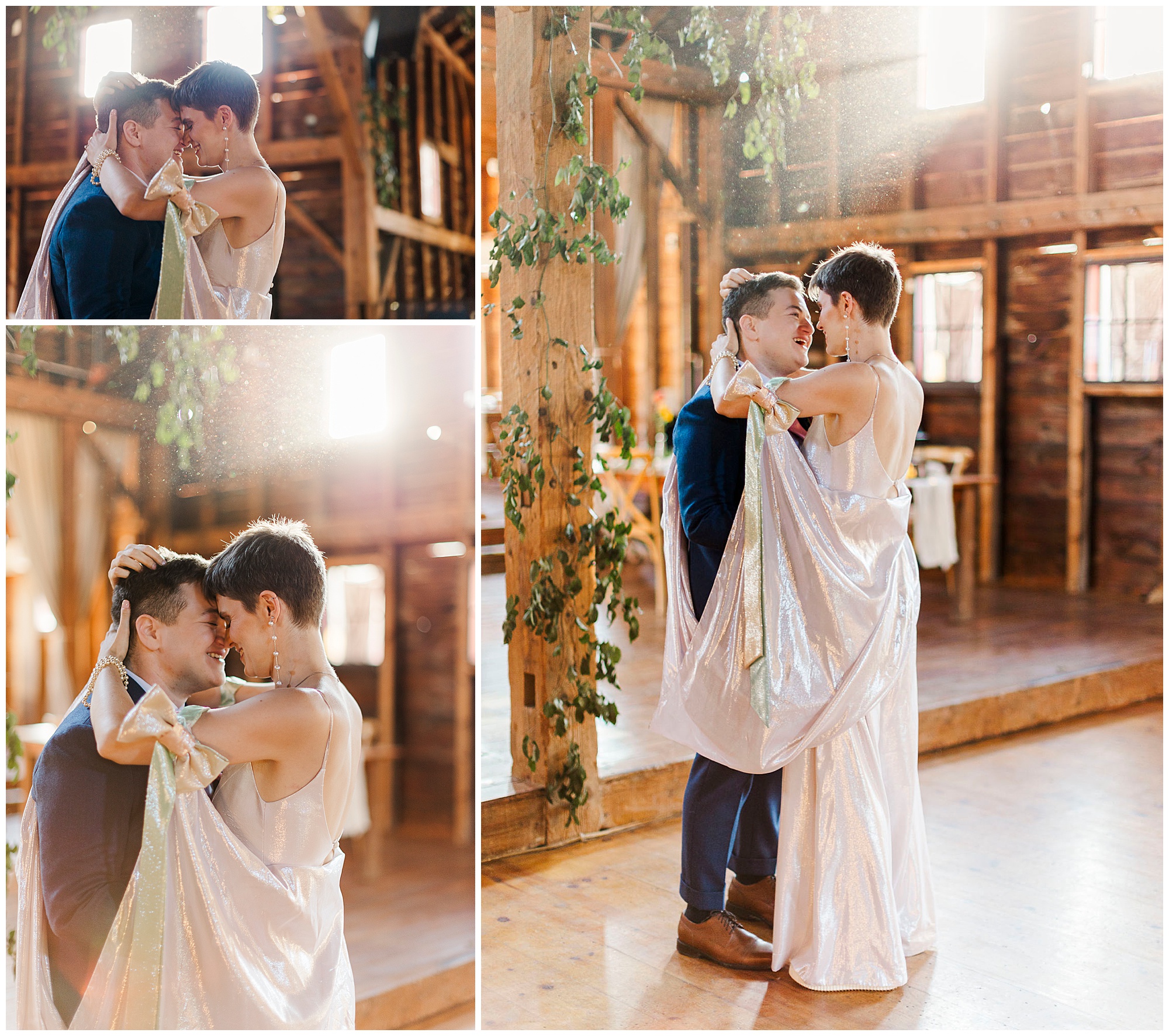 Sensational catskills wedding at owl\'s hoot barn