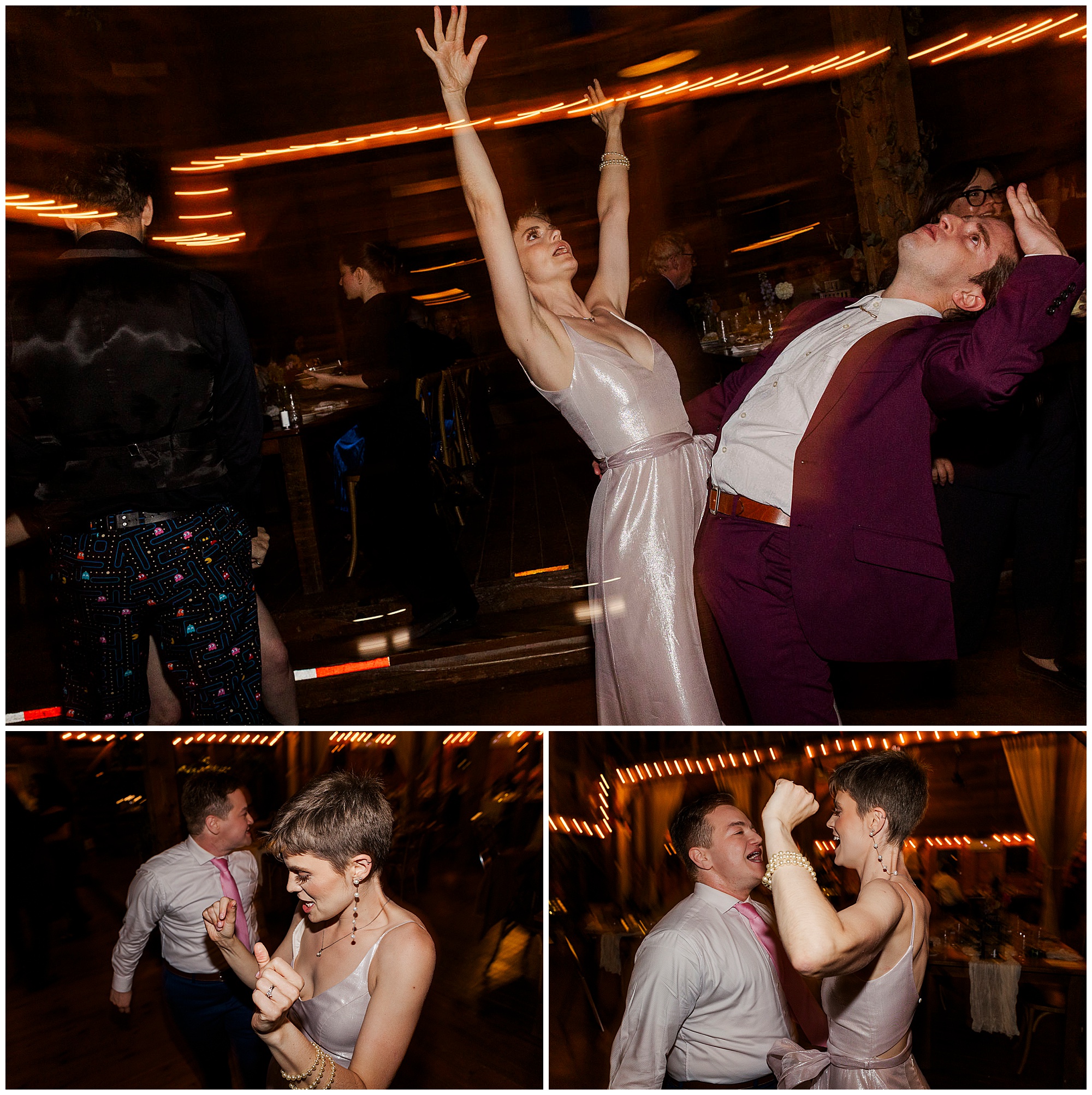 Incredible catskills wedding at owl\'s hoot barn