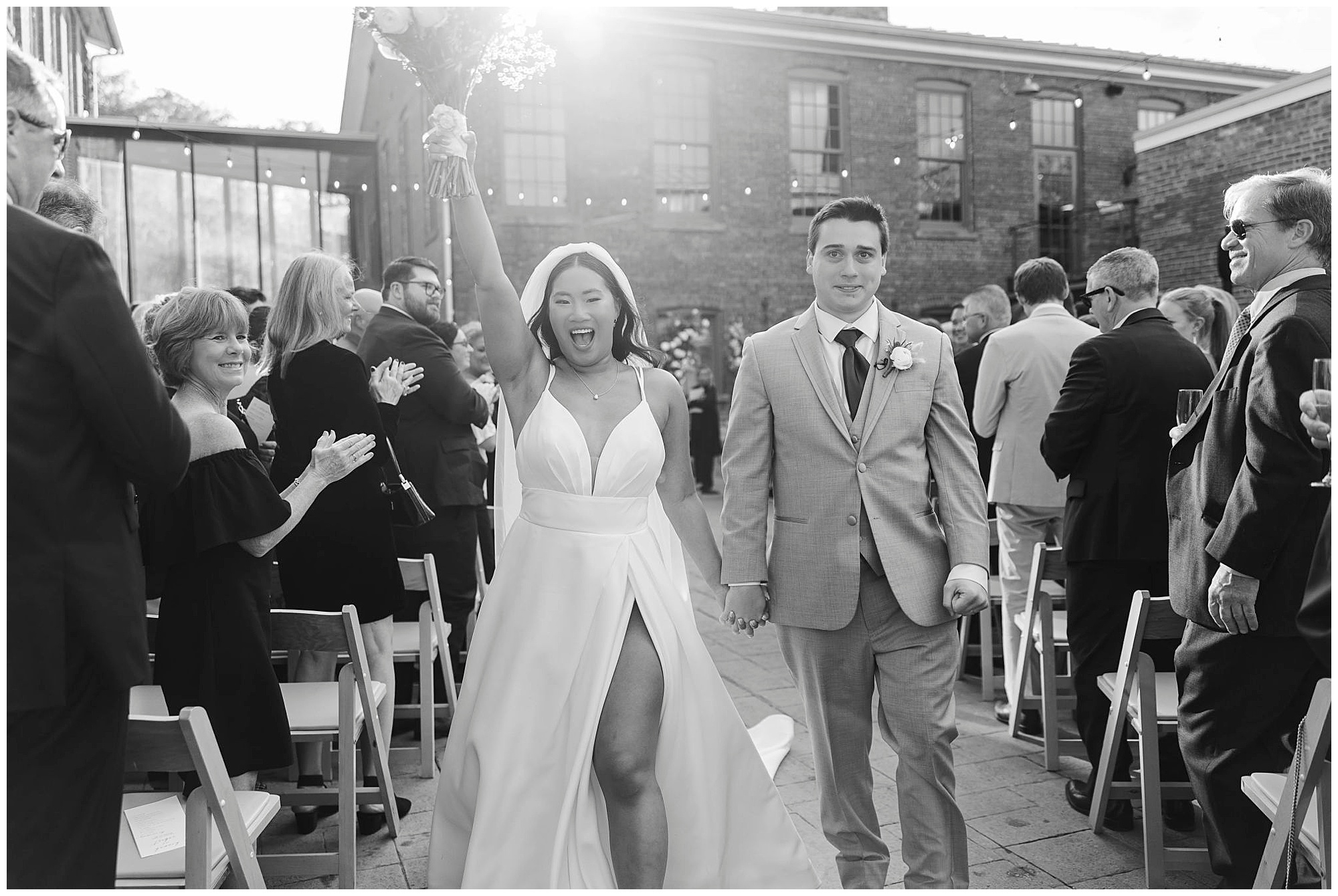 Radiant city winery hudson valley wedding