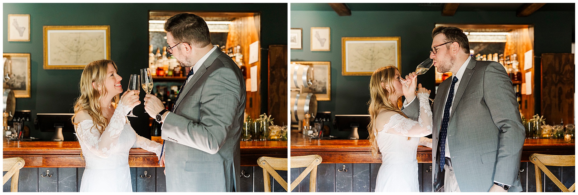 Jaw-Dropping cold spring elopement in fall