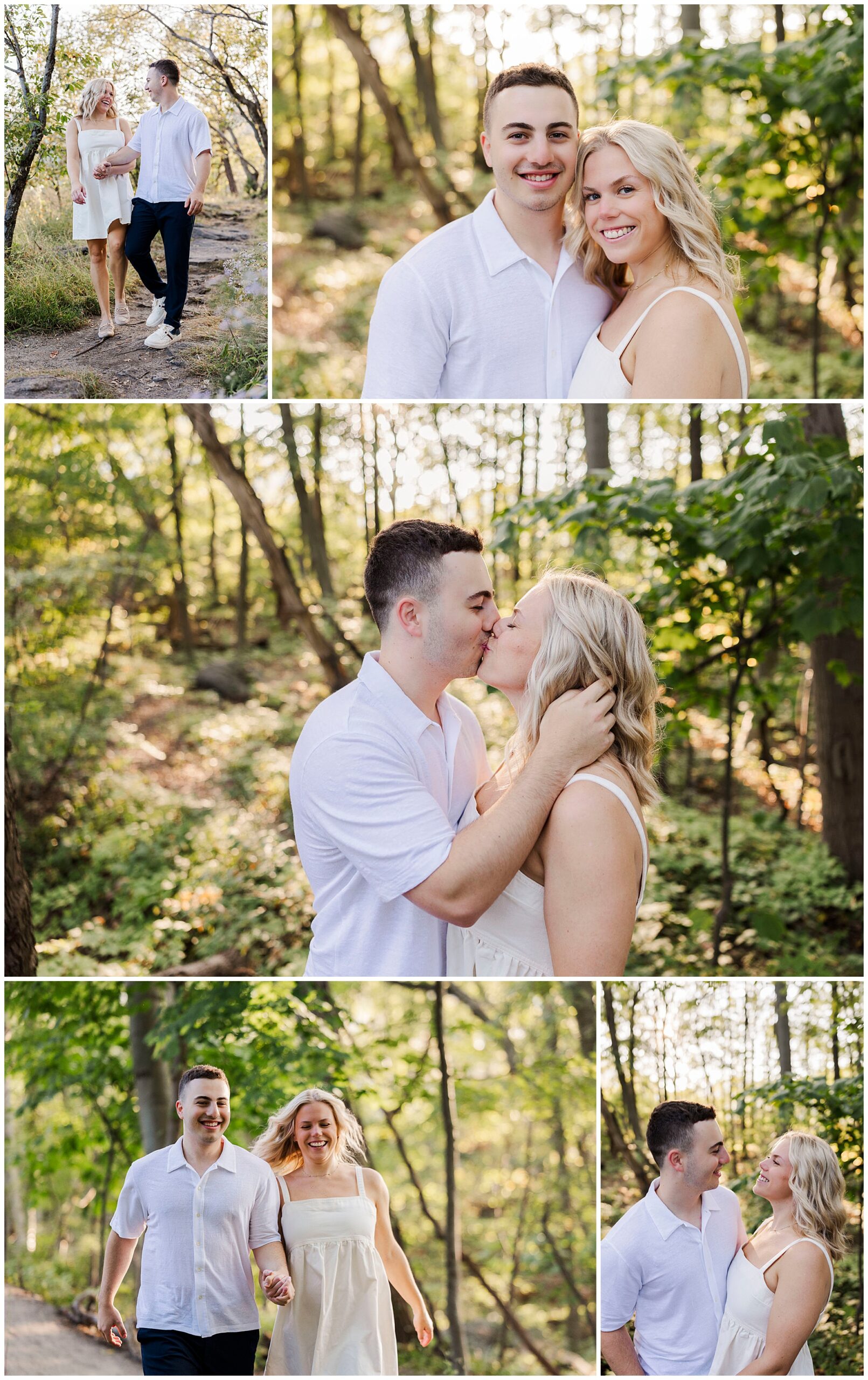 Incredible little stony point park engagement photos