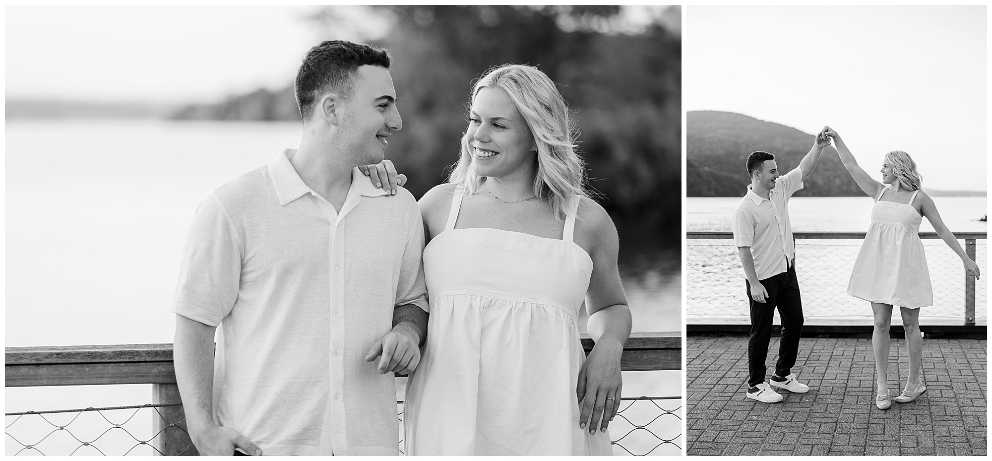 Jaw-Dropping little stony point park engagement photos