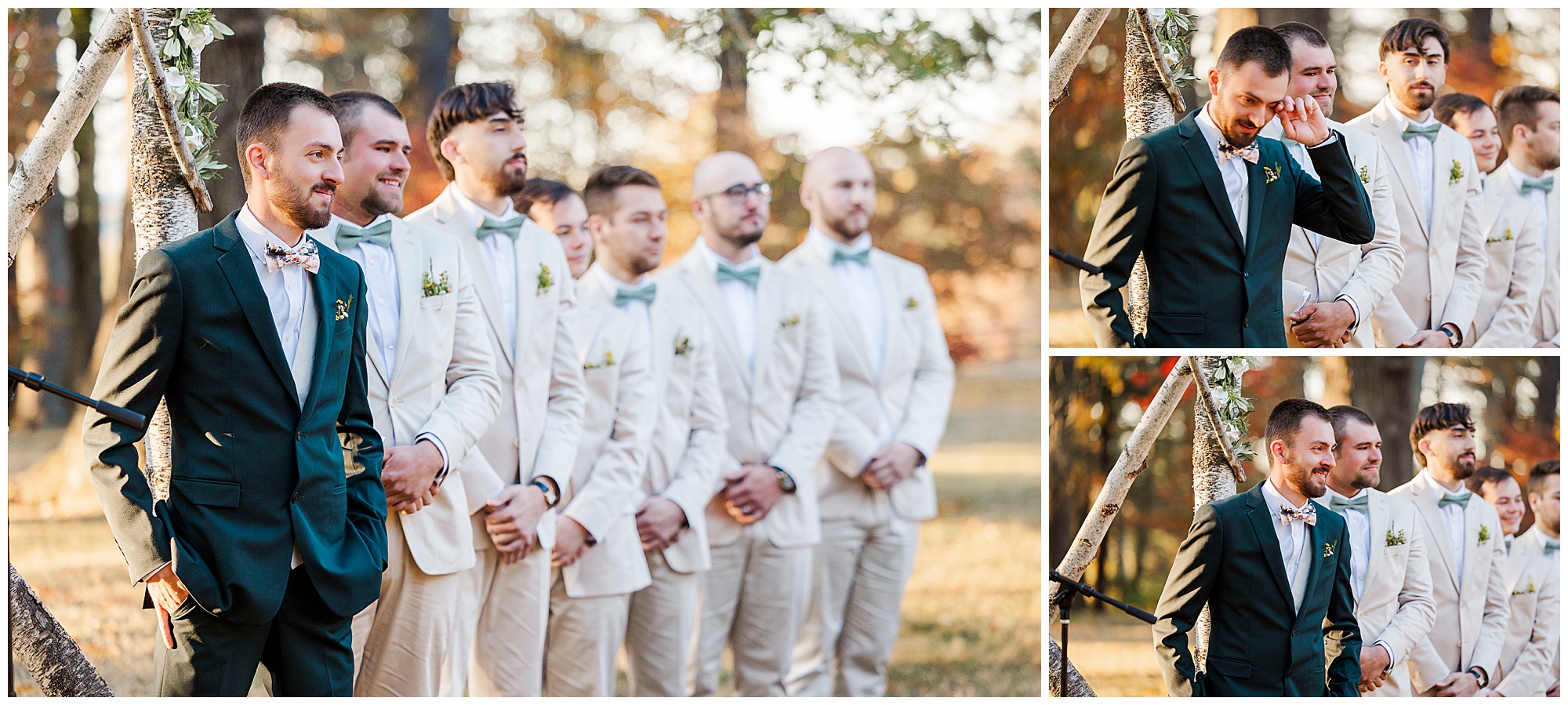 Beautiful fall wedding at the hill in hudson, ny