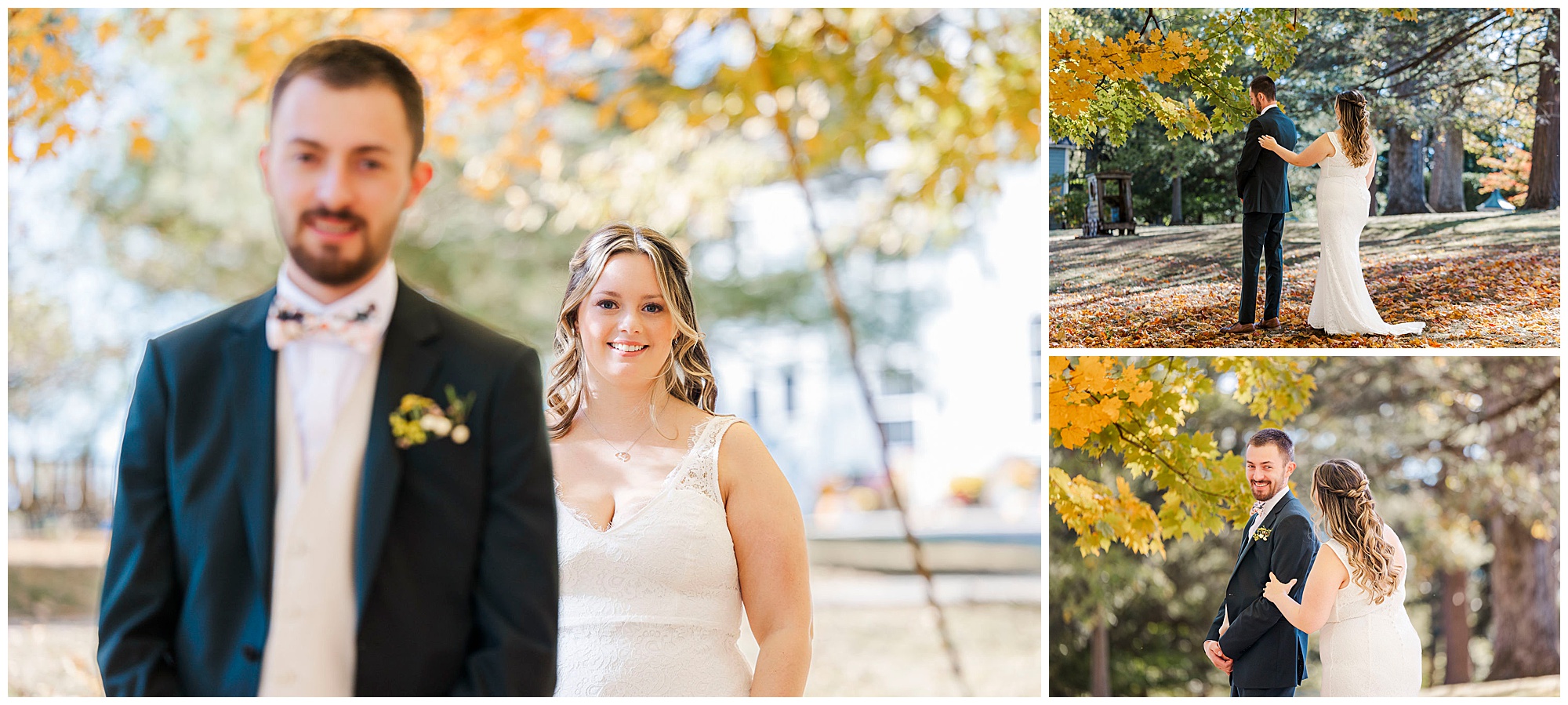 Adorable fall wedding at the hill in hudson, ny