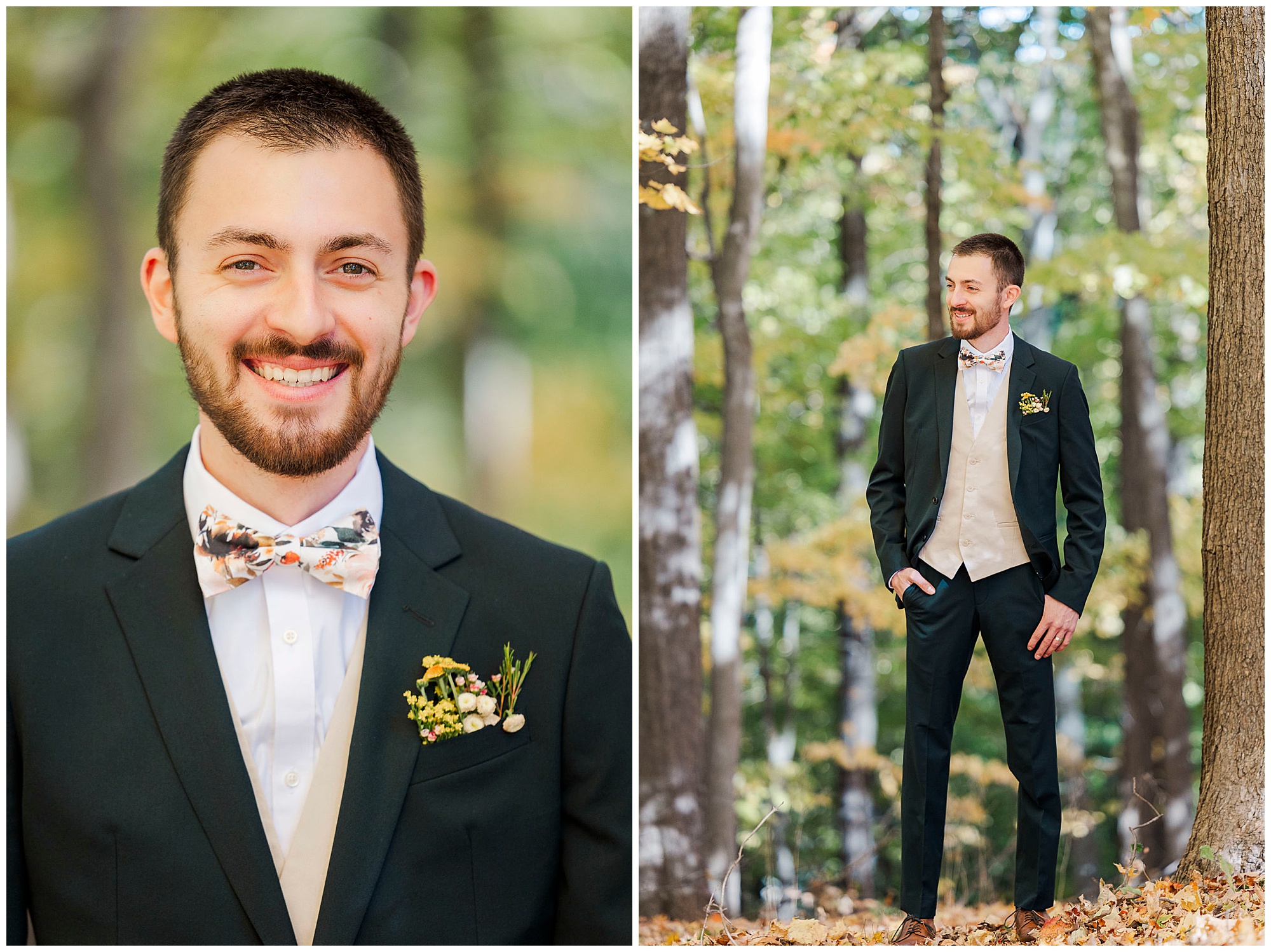 Stylish fall wedding at the hill in hudson, ny