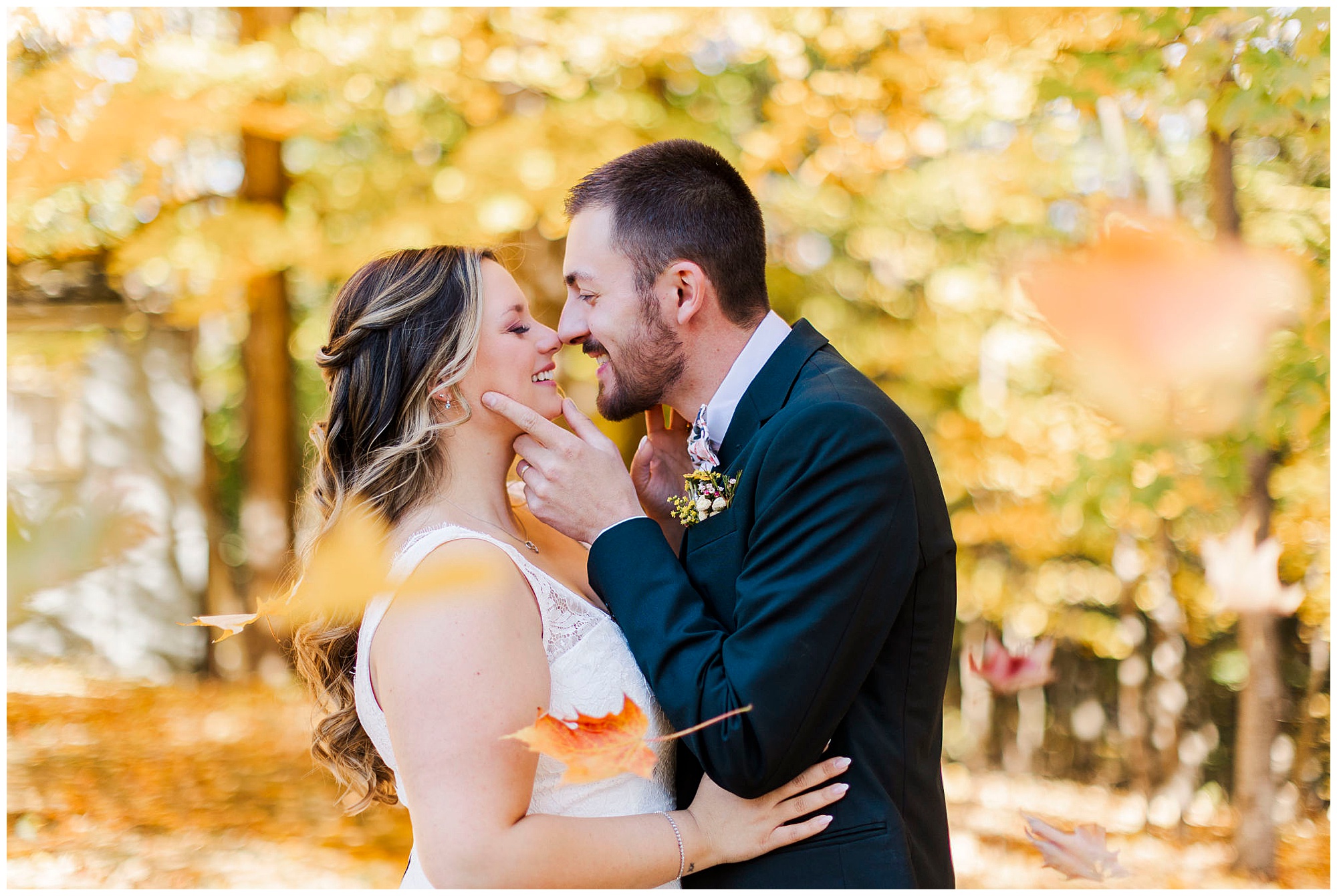 Lively fall wedding at the hill in hudson, ny