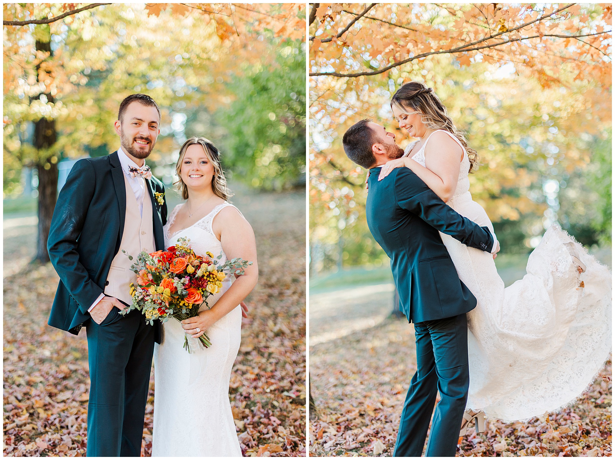 Classic fall wedding at the hill in hudson, ny