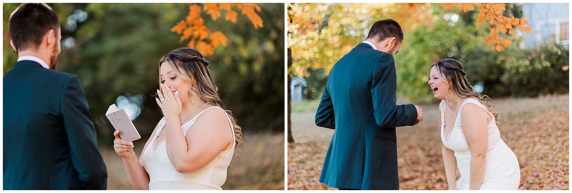 Authentic fall wedding at the hill in hudson, ny