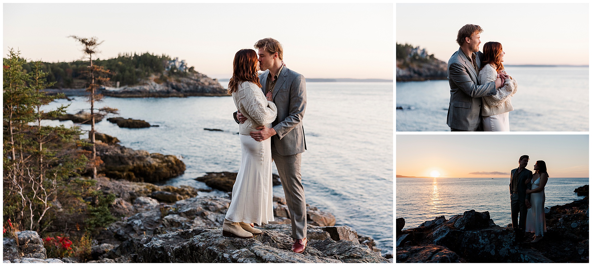 Dreamy acadia national park elopement