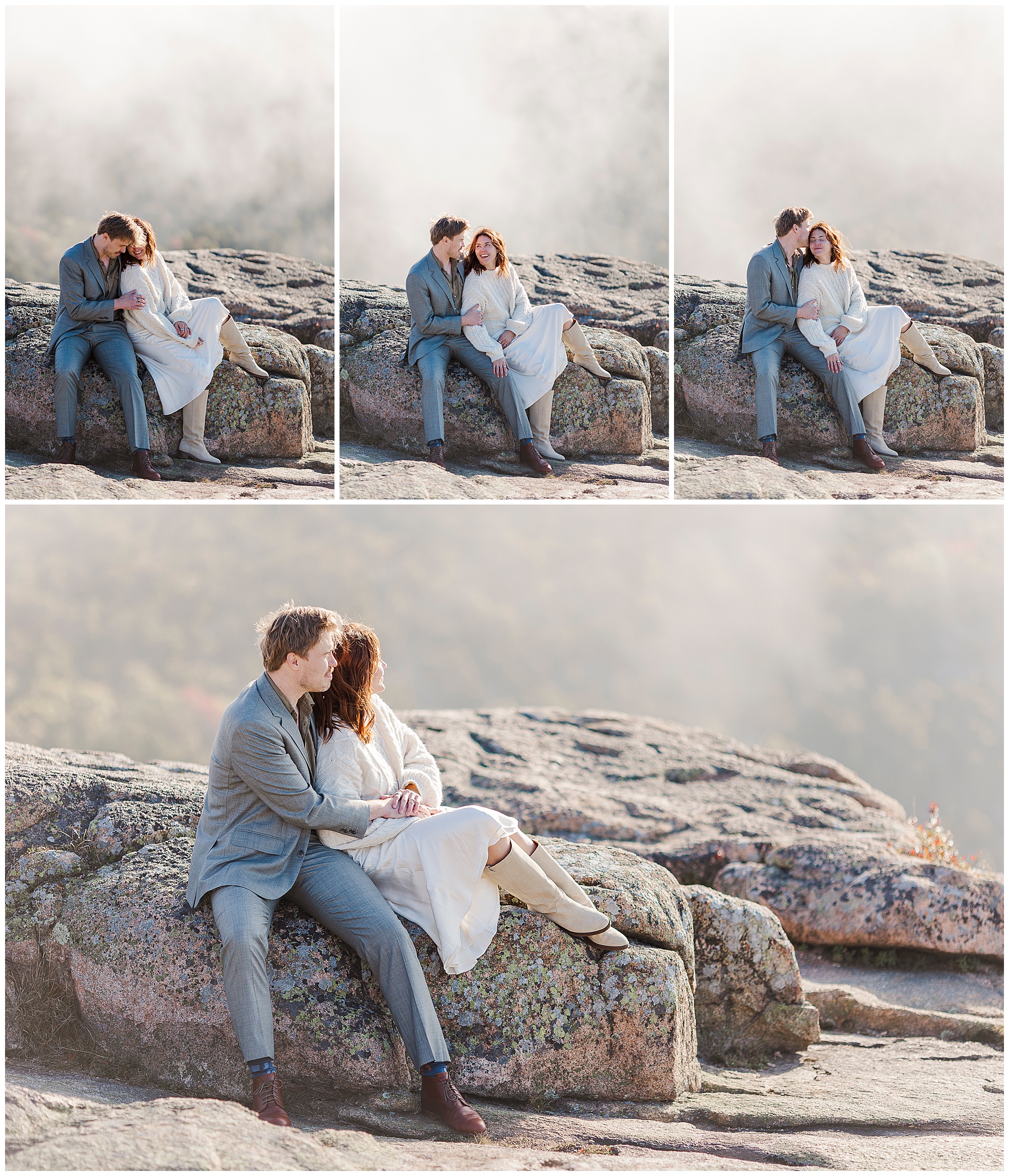 Incredible acadia national park elopement