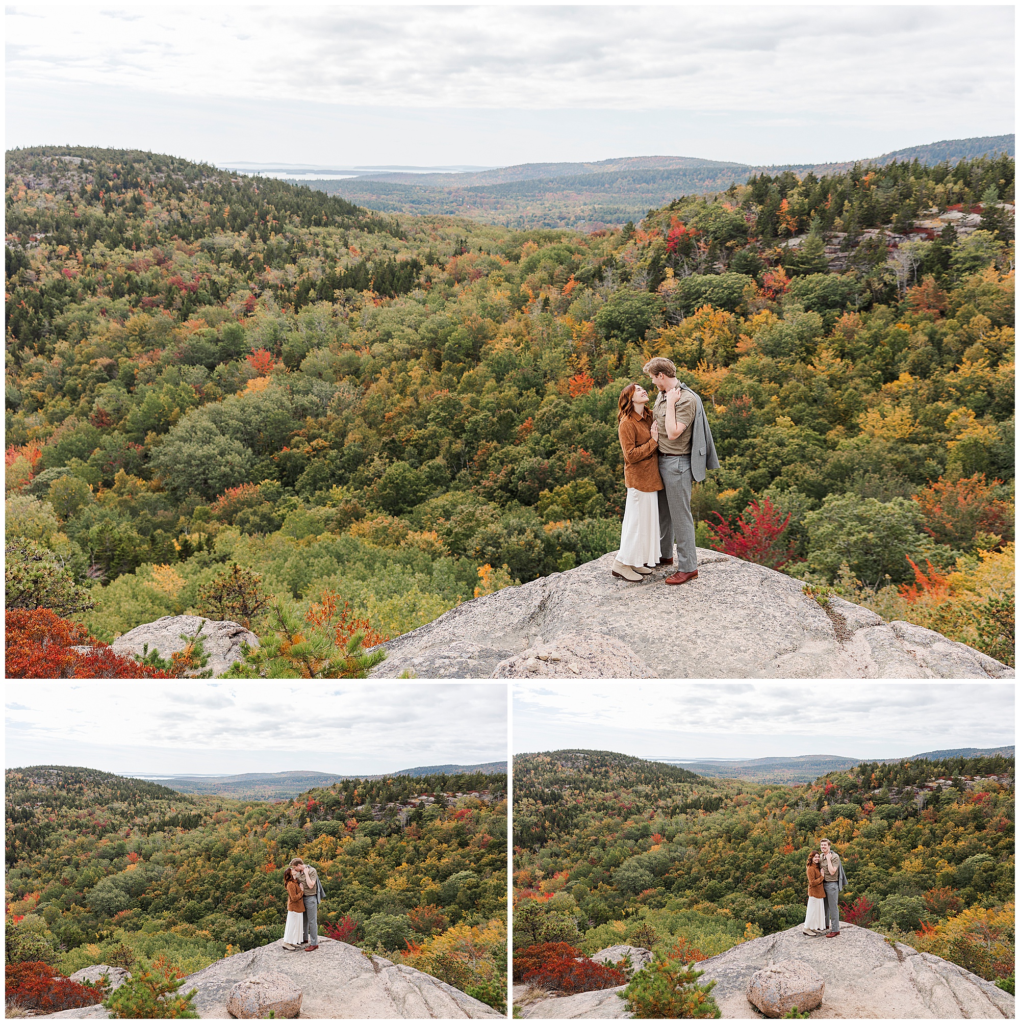 Perfect acadia national park elopement