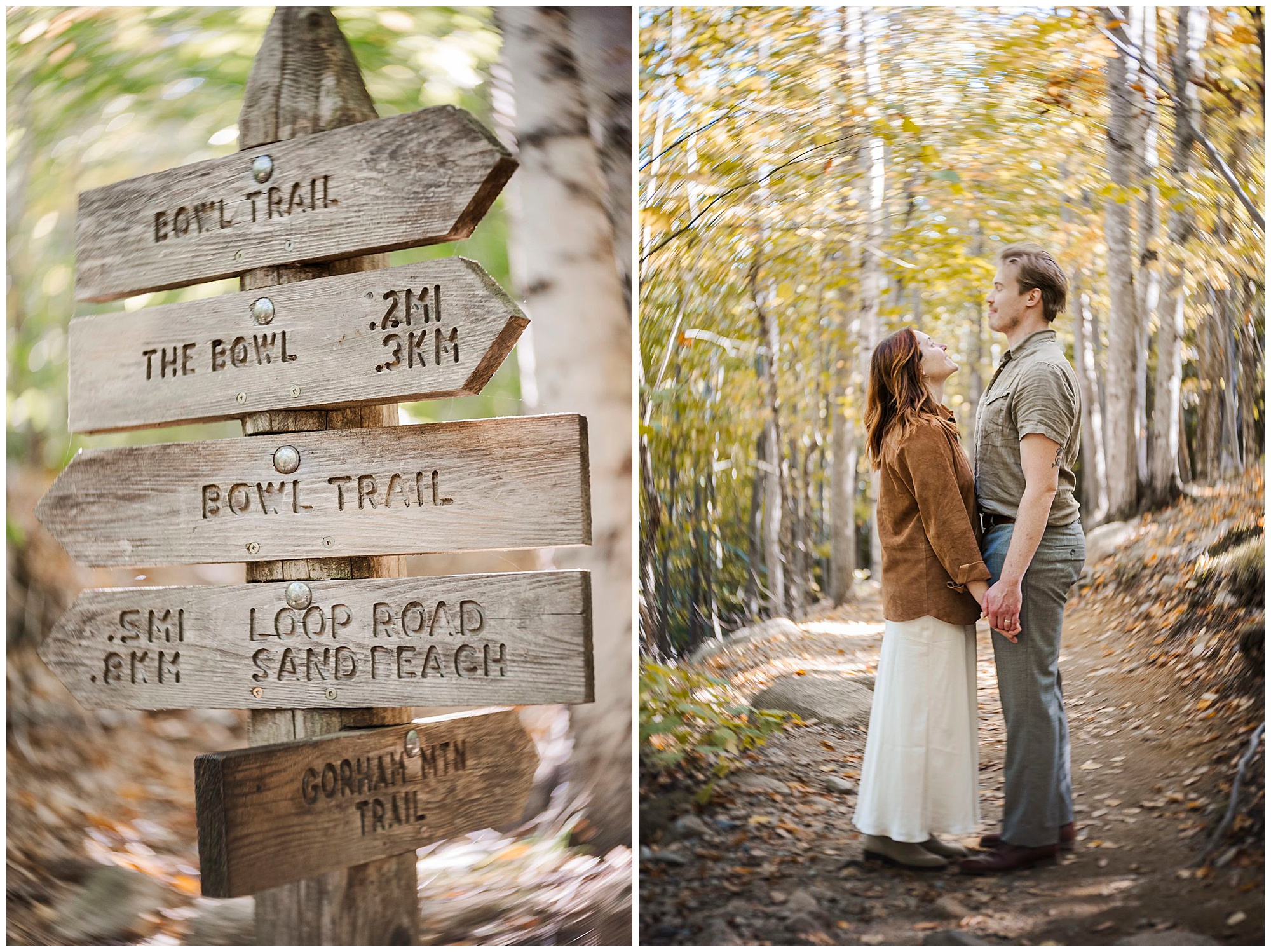 Gorgeous acadia national park elopement