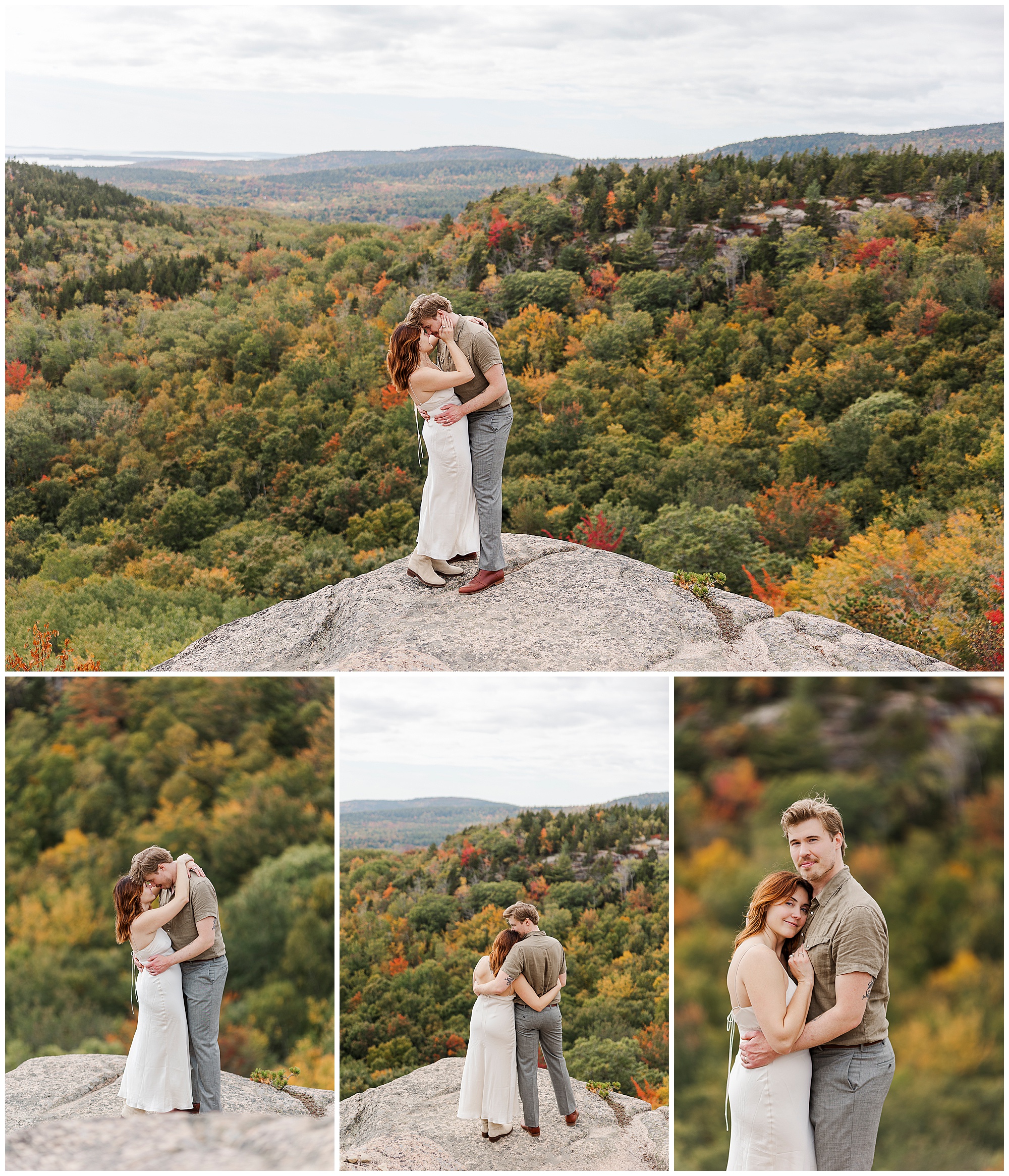 Breathtaking acadia national park elopement