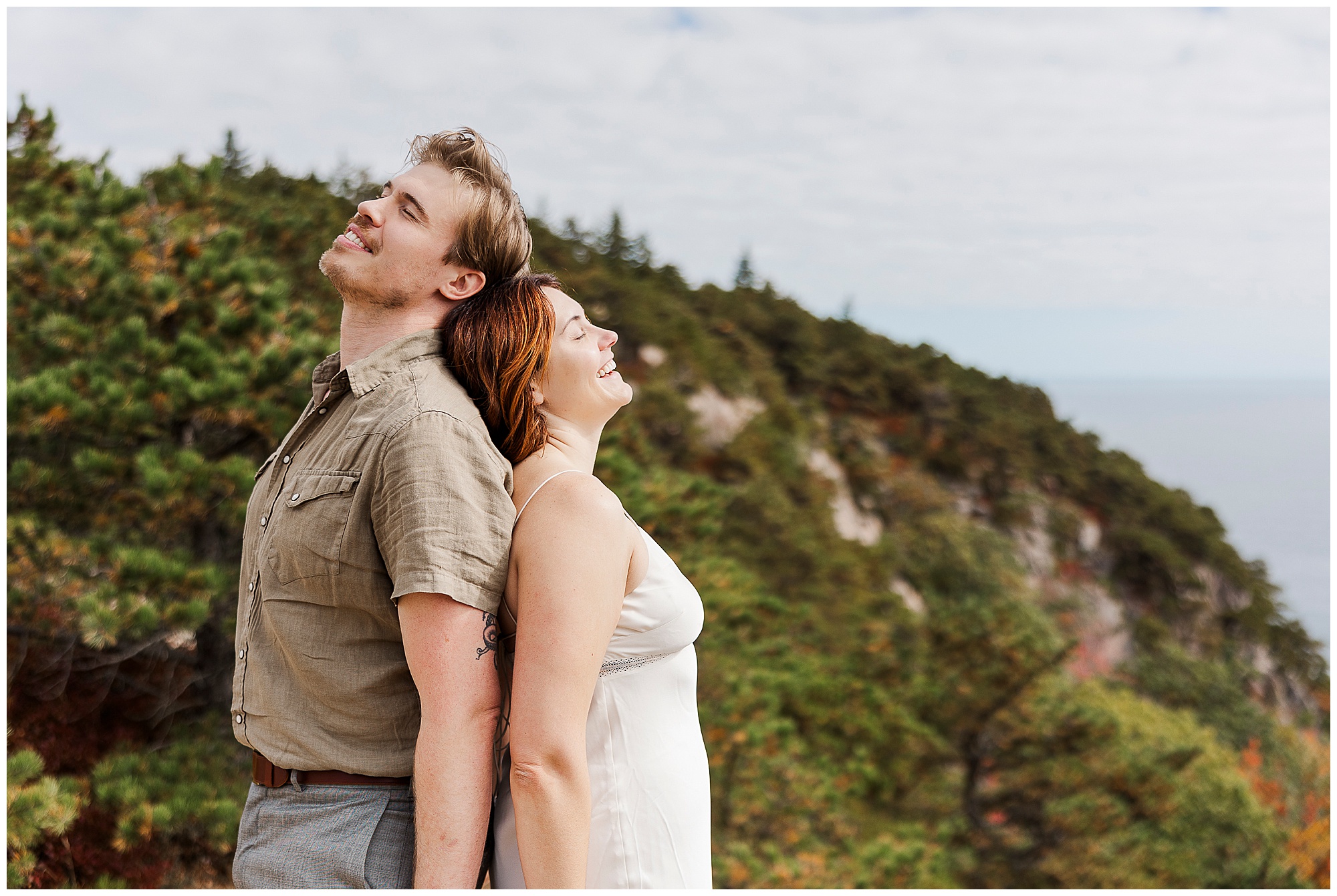 Unique acadia national park elopement