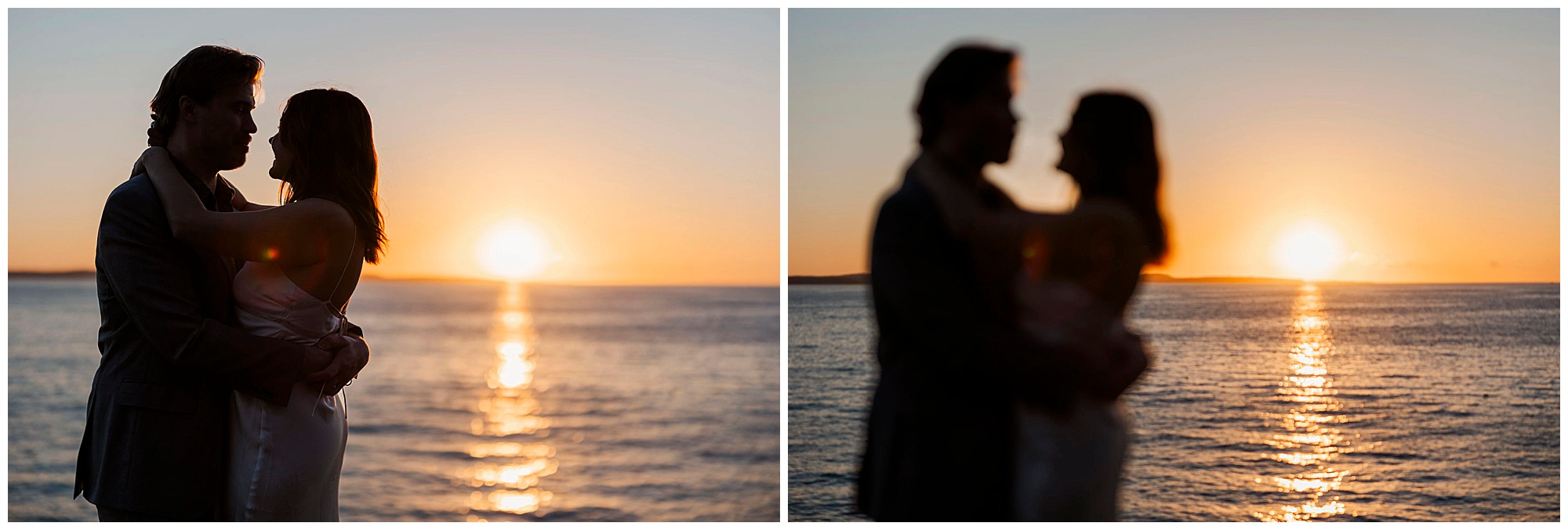 Iconic acadia national park elopement