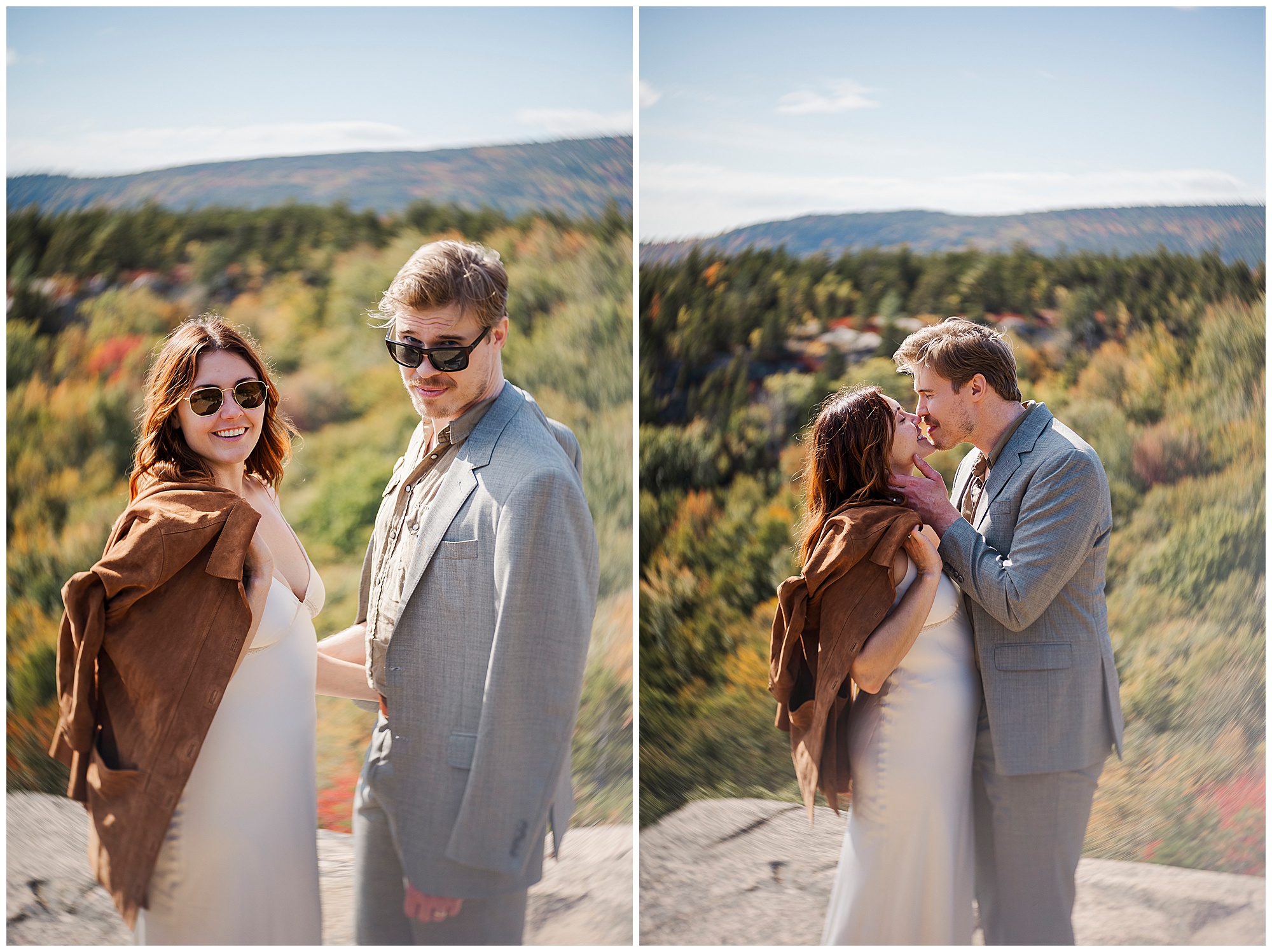 Magical acadia national park elopement