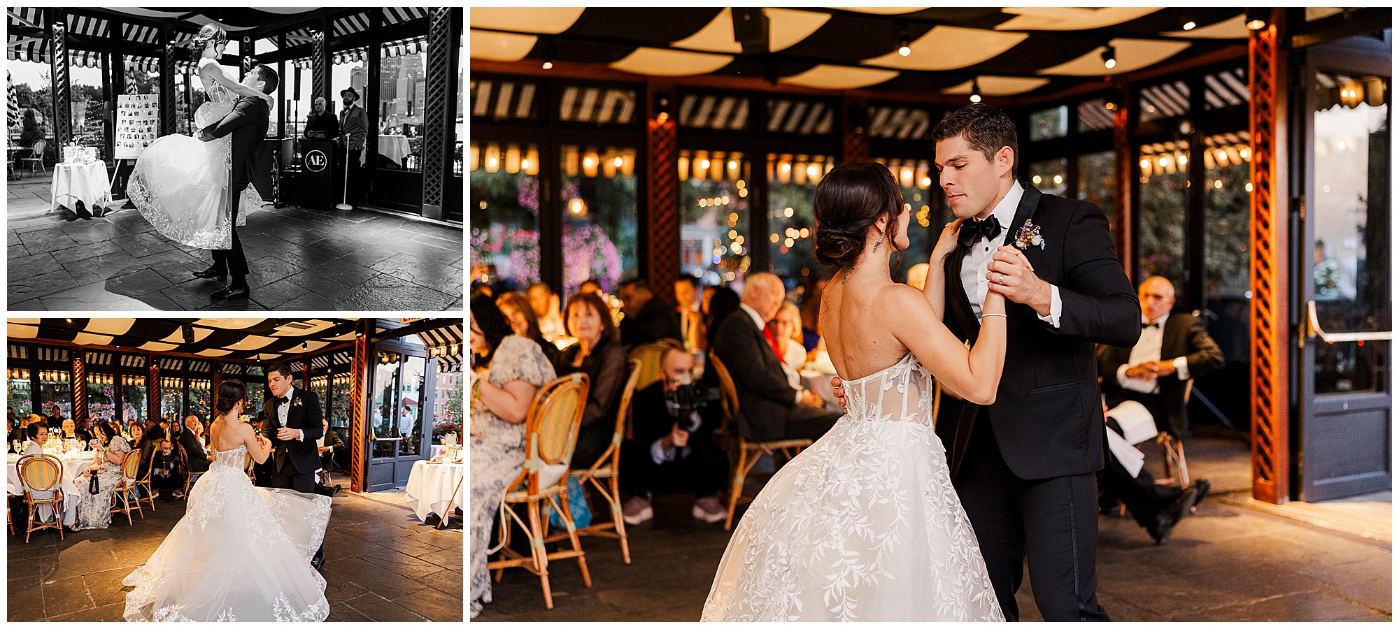 Jaw-Dropping river café wedding in brooklyn, ny