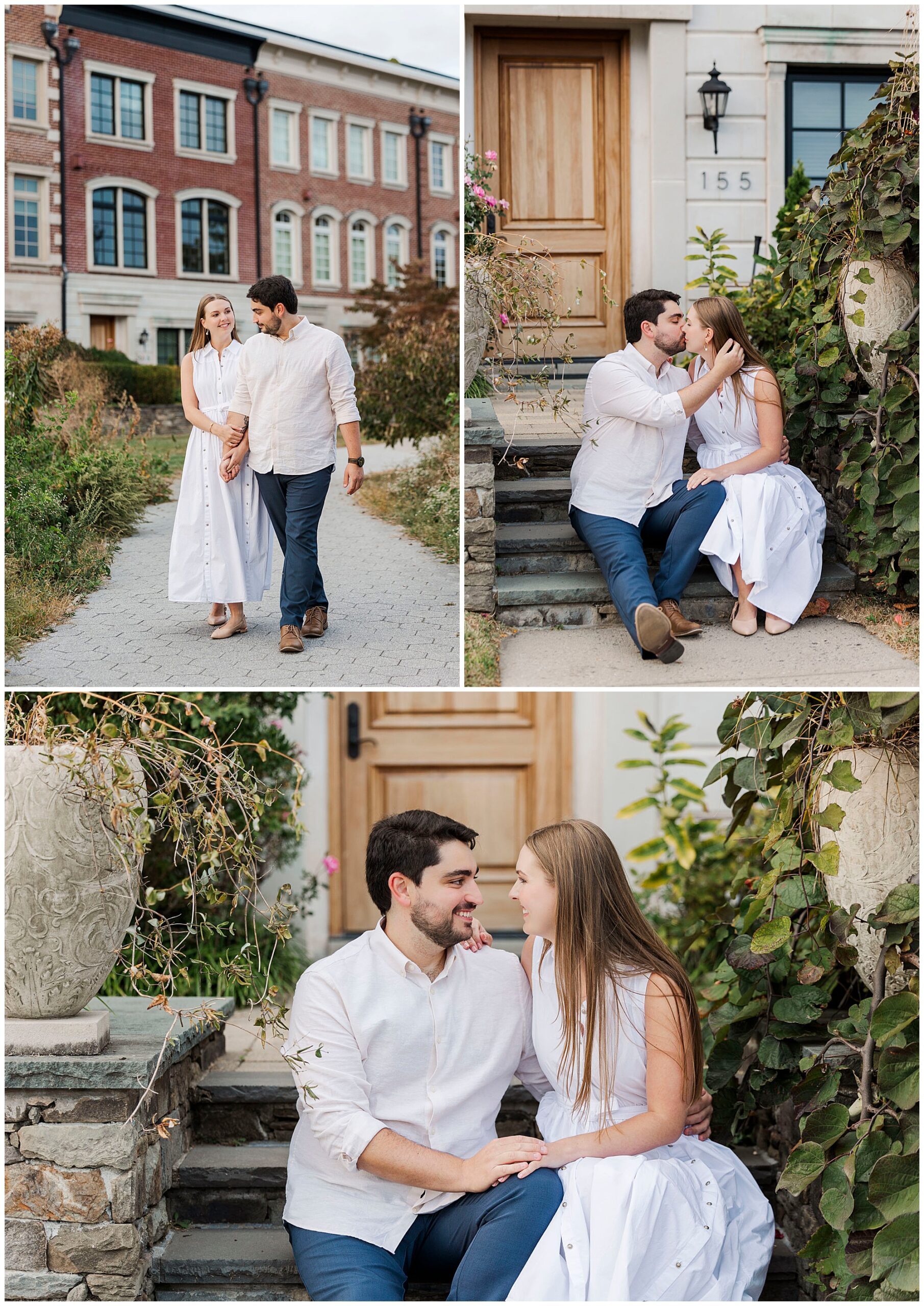 Joyful tarrytown engagement photos