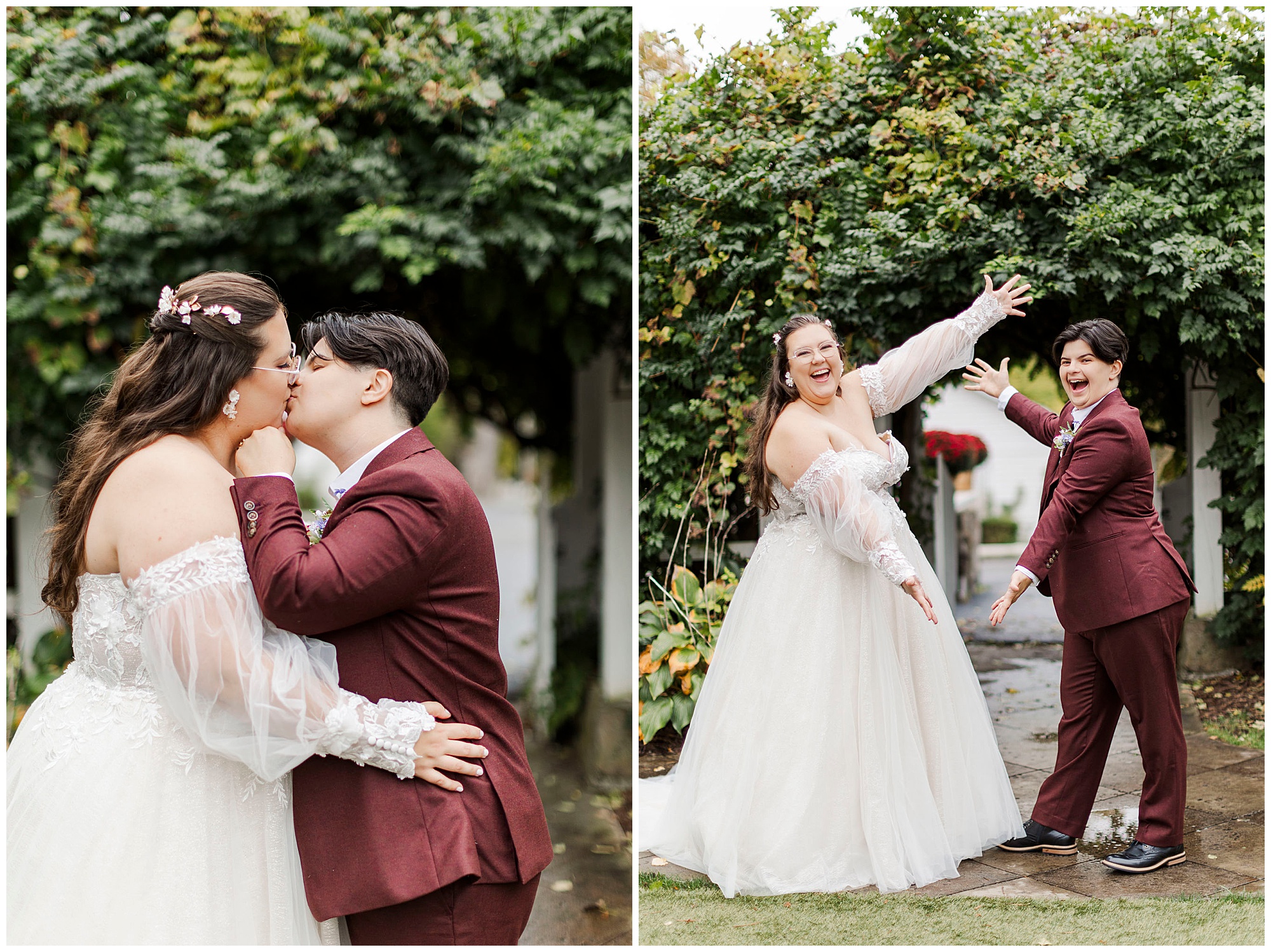 Sweet FEAST at Round Hill wedding in fall