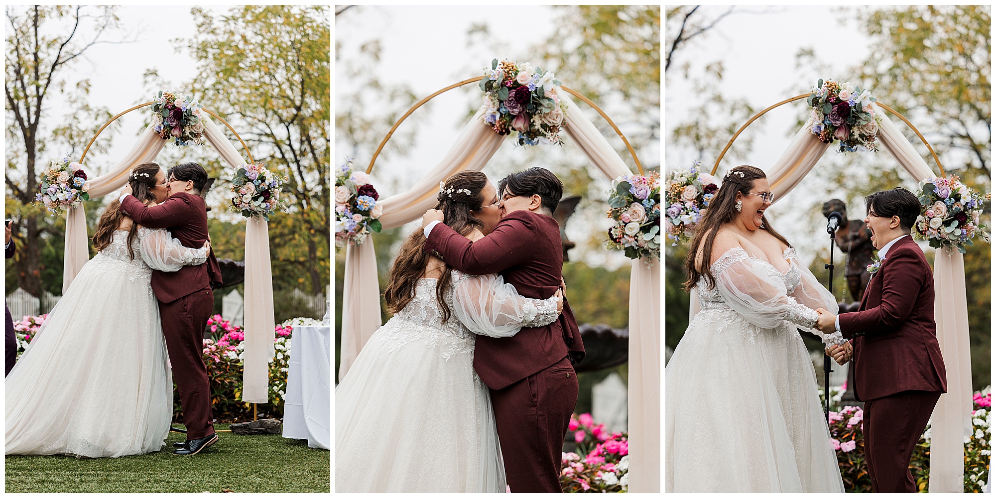 Sensational FEAST at Round Hill wedding in fall