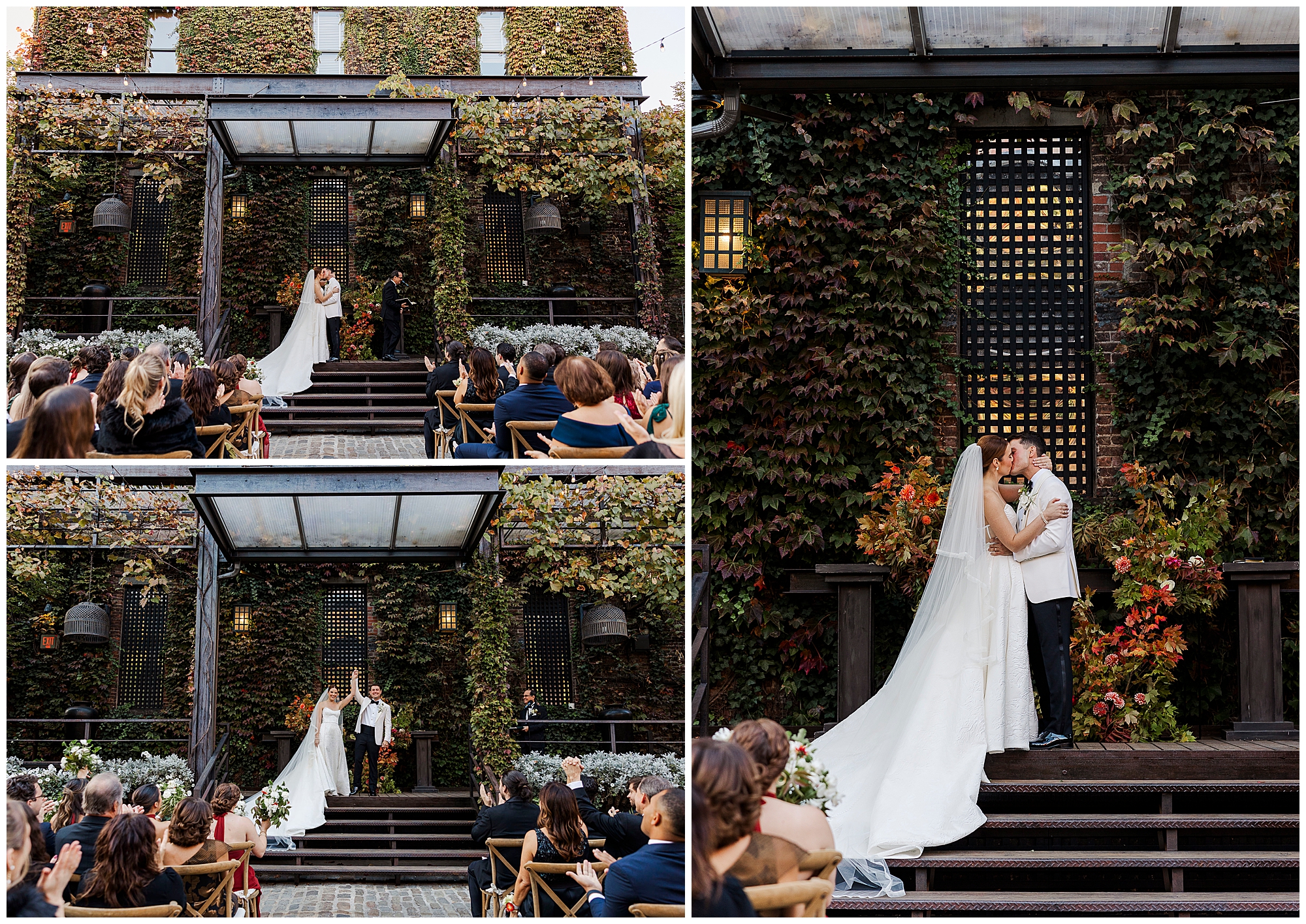 Timeless foundry wedding in the fall