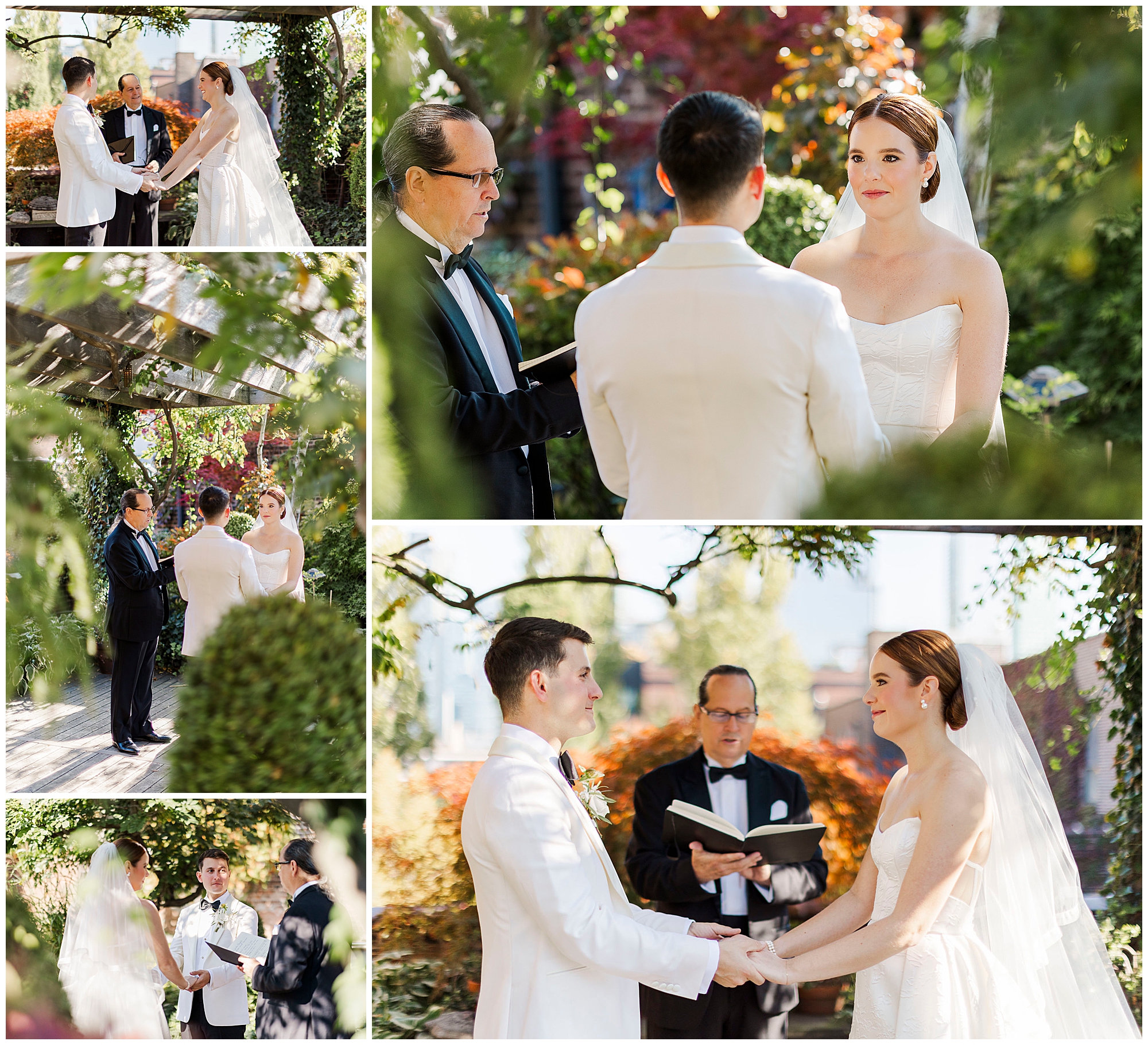 Picturesque foundry wedding in the fall