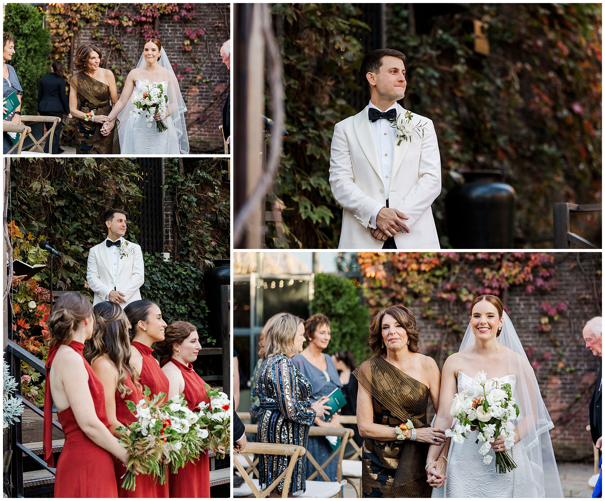 Classic foundry wedding in the fall