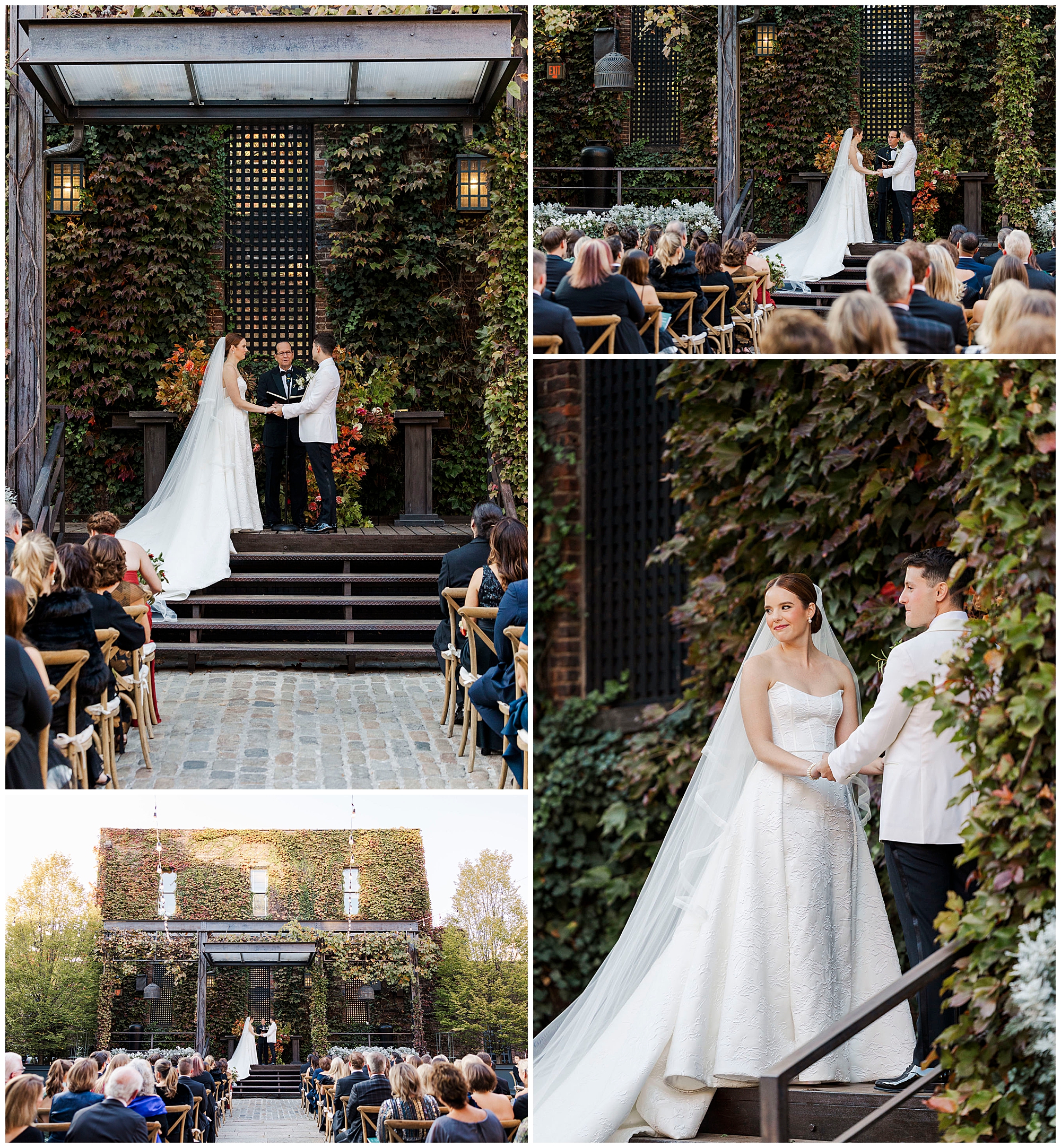 Elegant foundry wedding in the fall