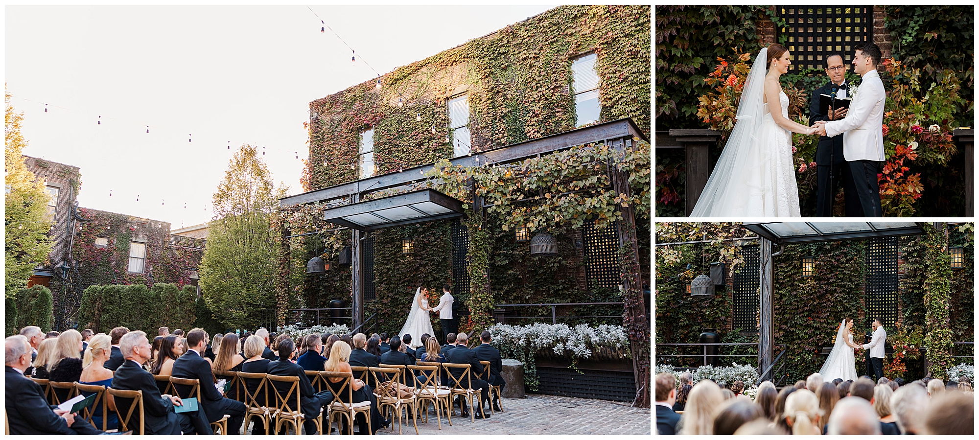 Lovely foundry wedding in the fall