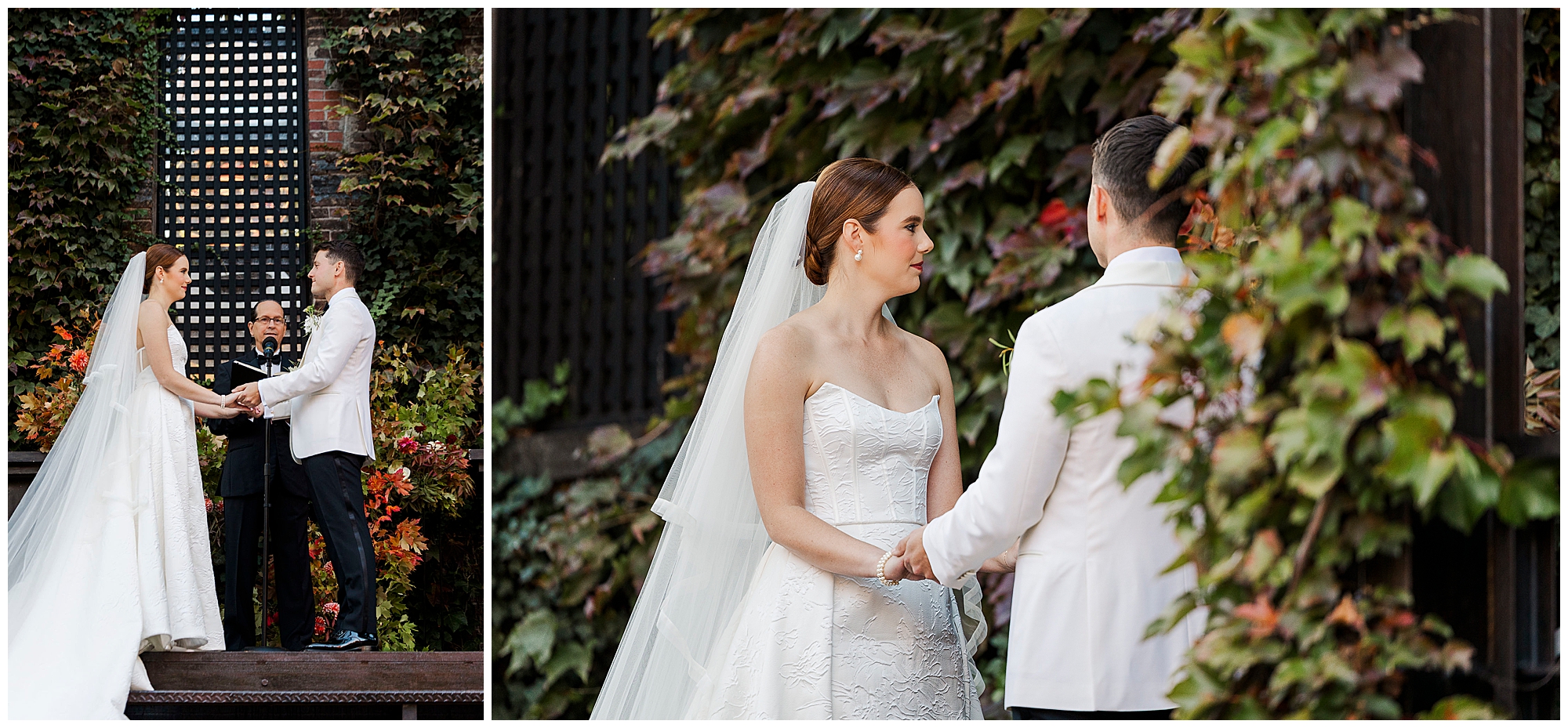 Sweet foundry wedding in the fall