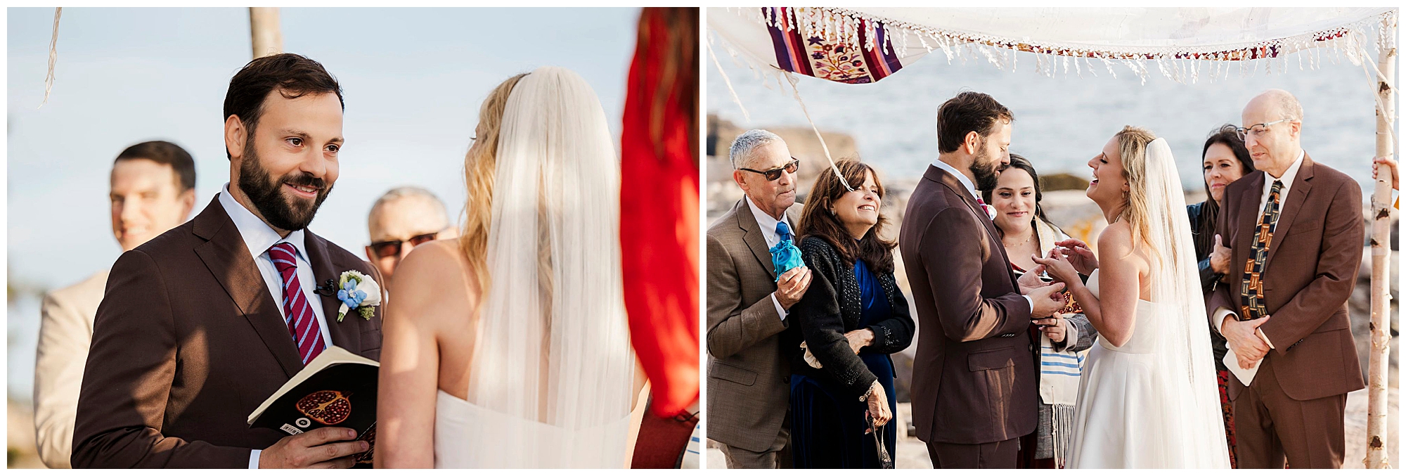 Candid otter point overlook elopement