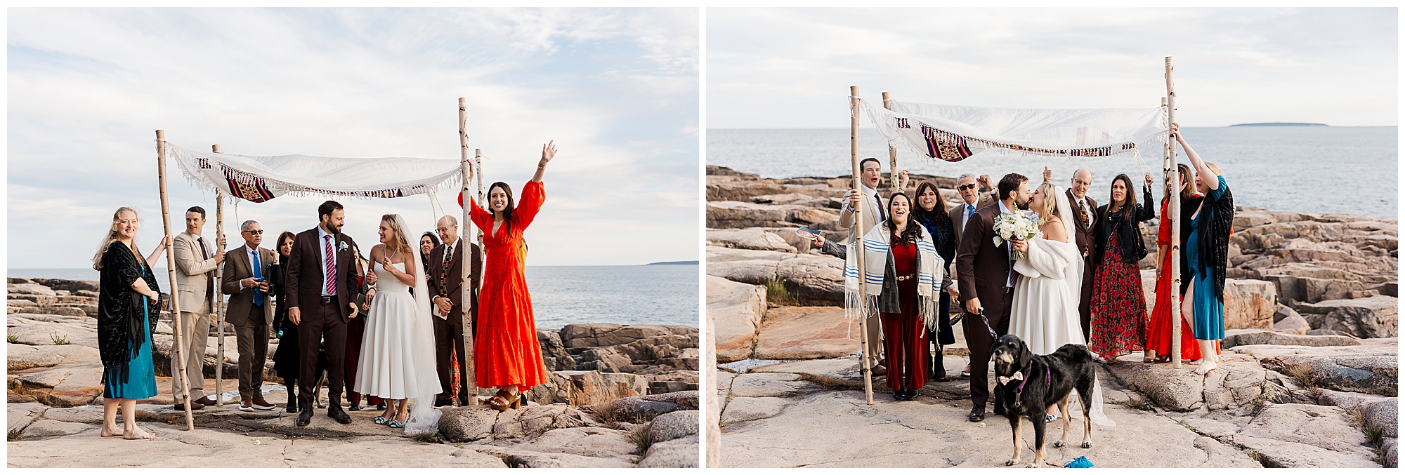 Dazzling otter point overlook elopement