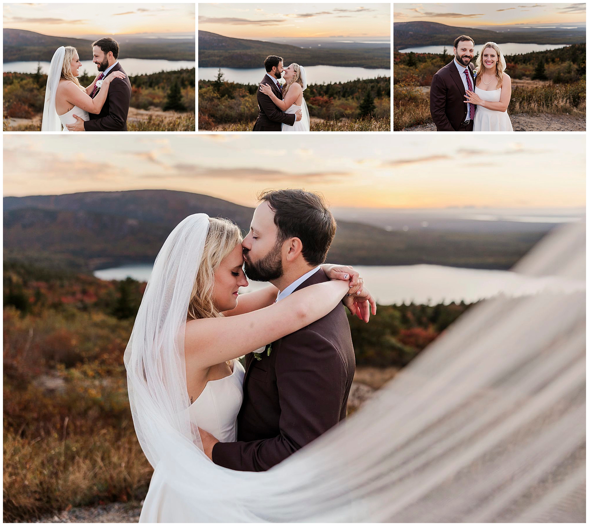 Jaw-Dropping otter point overlook elopement