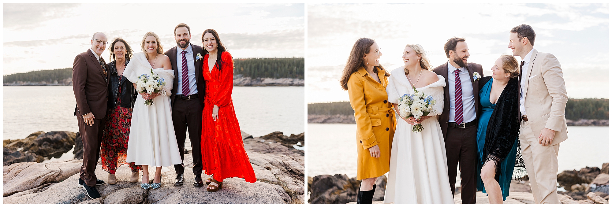 Radiant otter point overlook elopement